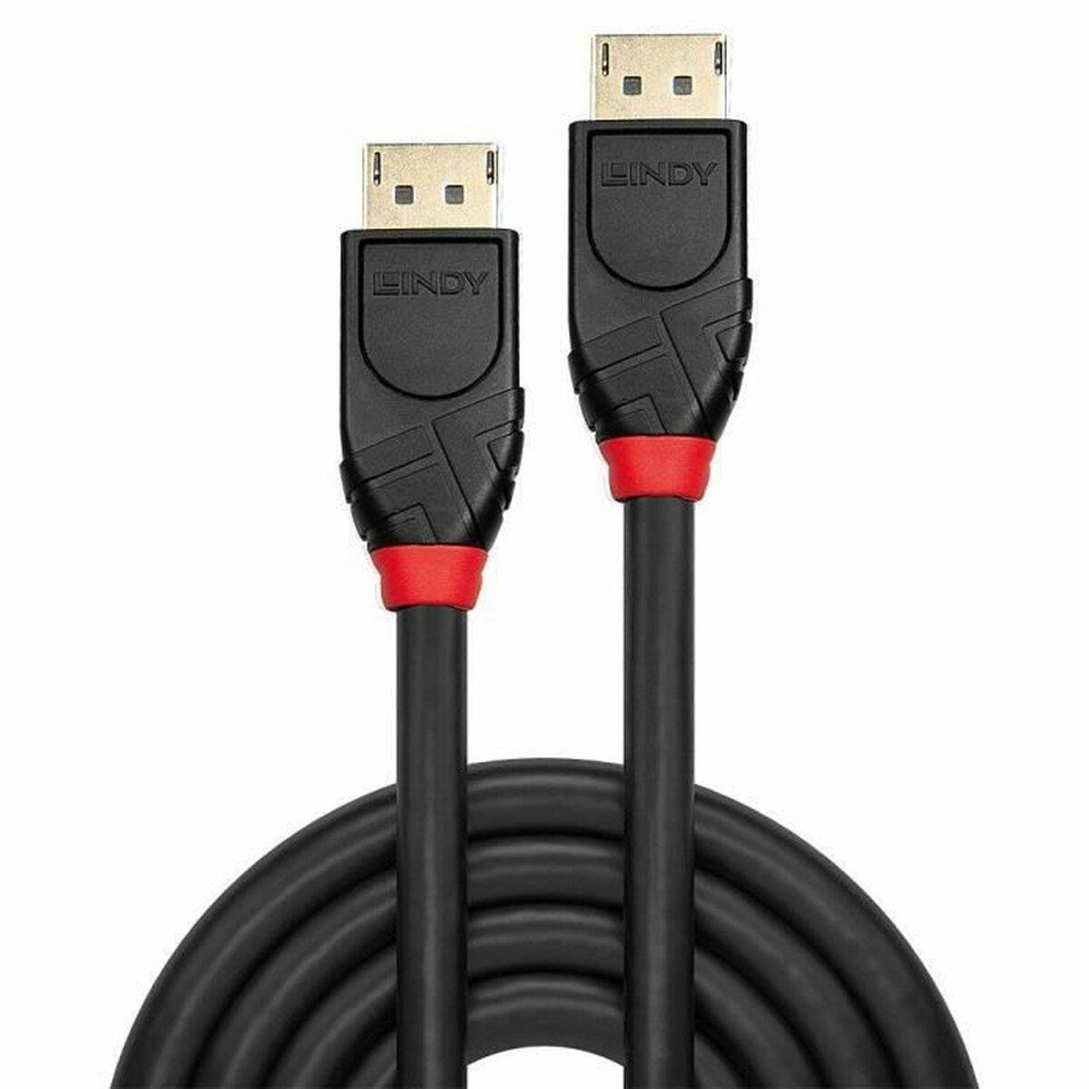 Cable DisplayPort LINDY 15 m Negro