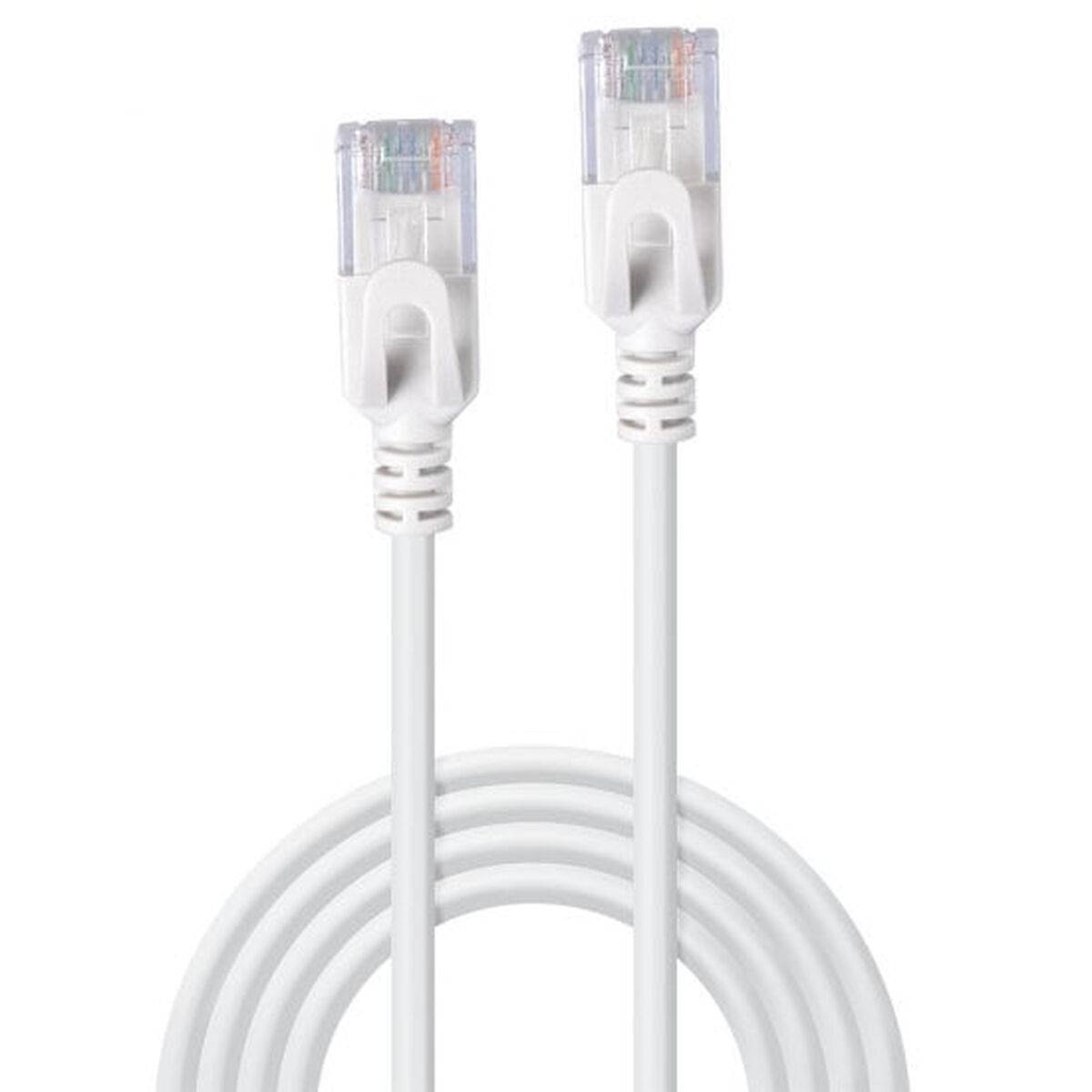 Cable de Red Rígido UTP Categoría 6 LINDY Gris 1 m (1 unidad)