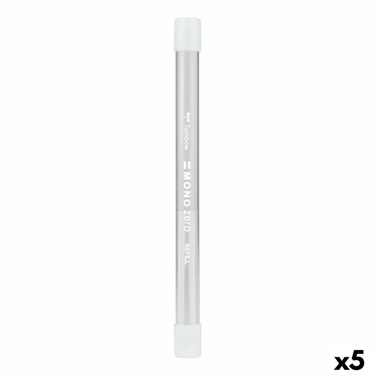 Recambio para Portagomas Tombow Blanco (5 Unidades)