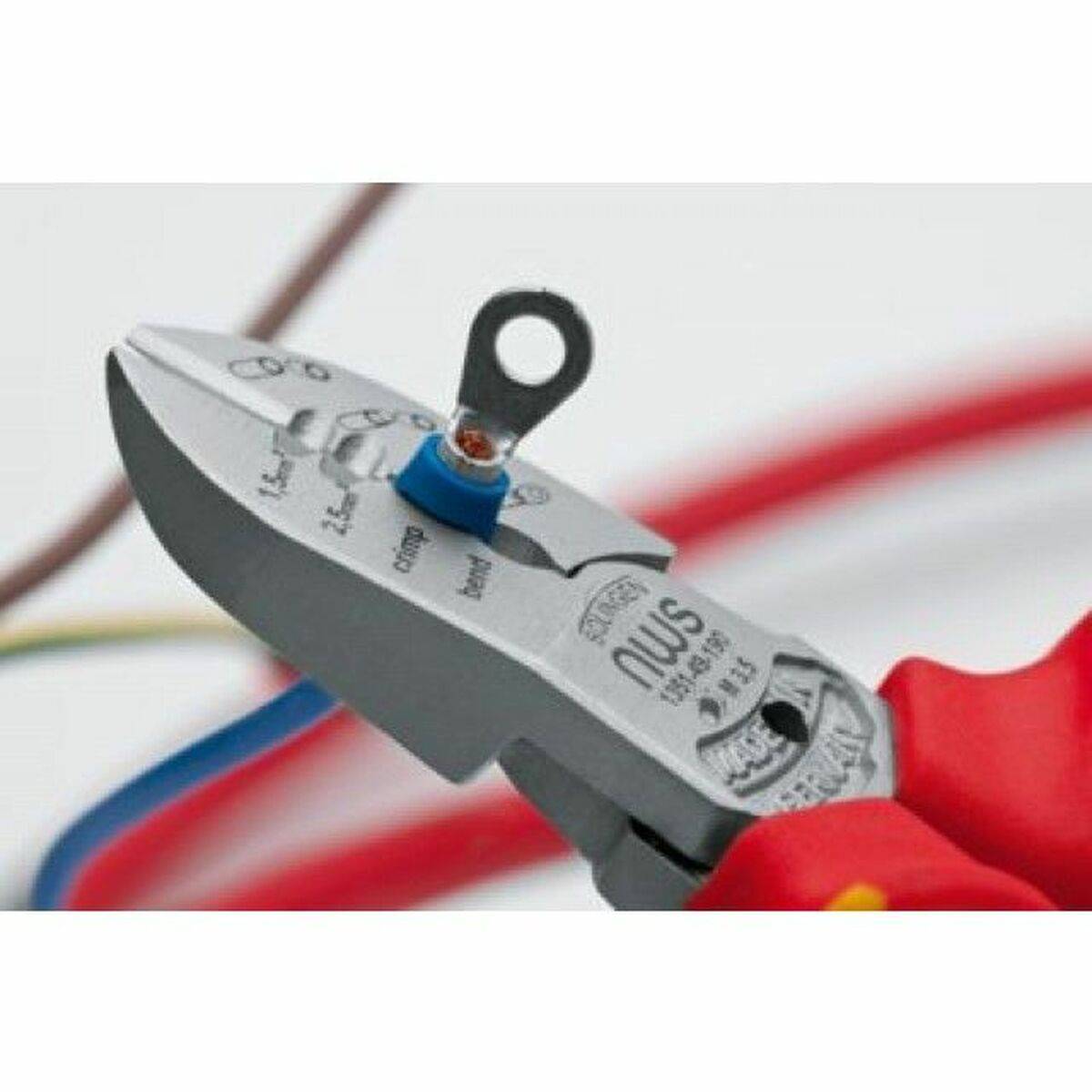 Alicates de corte diagonal NWS Serie 49 VDE 2 mm 4 mm 19 cm