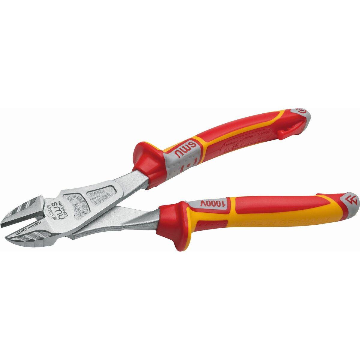Alicates de corte diagonal NWS Serie 49 VDE 2 mm 3 mm 1,5 mm 20 cm