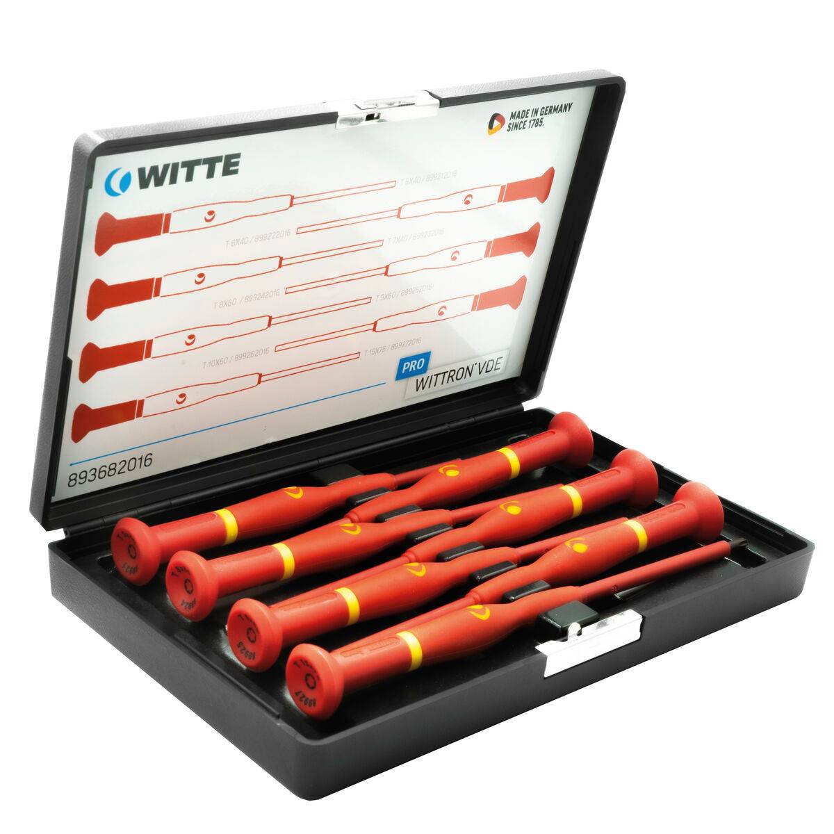 Set de Destornilladores WITTE Punta plana