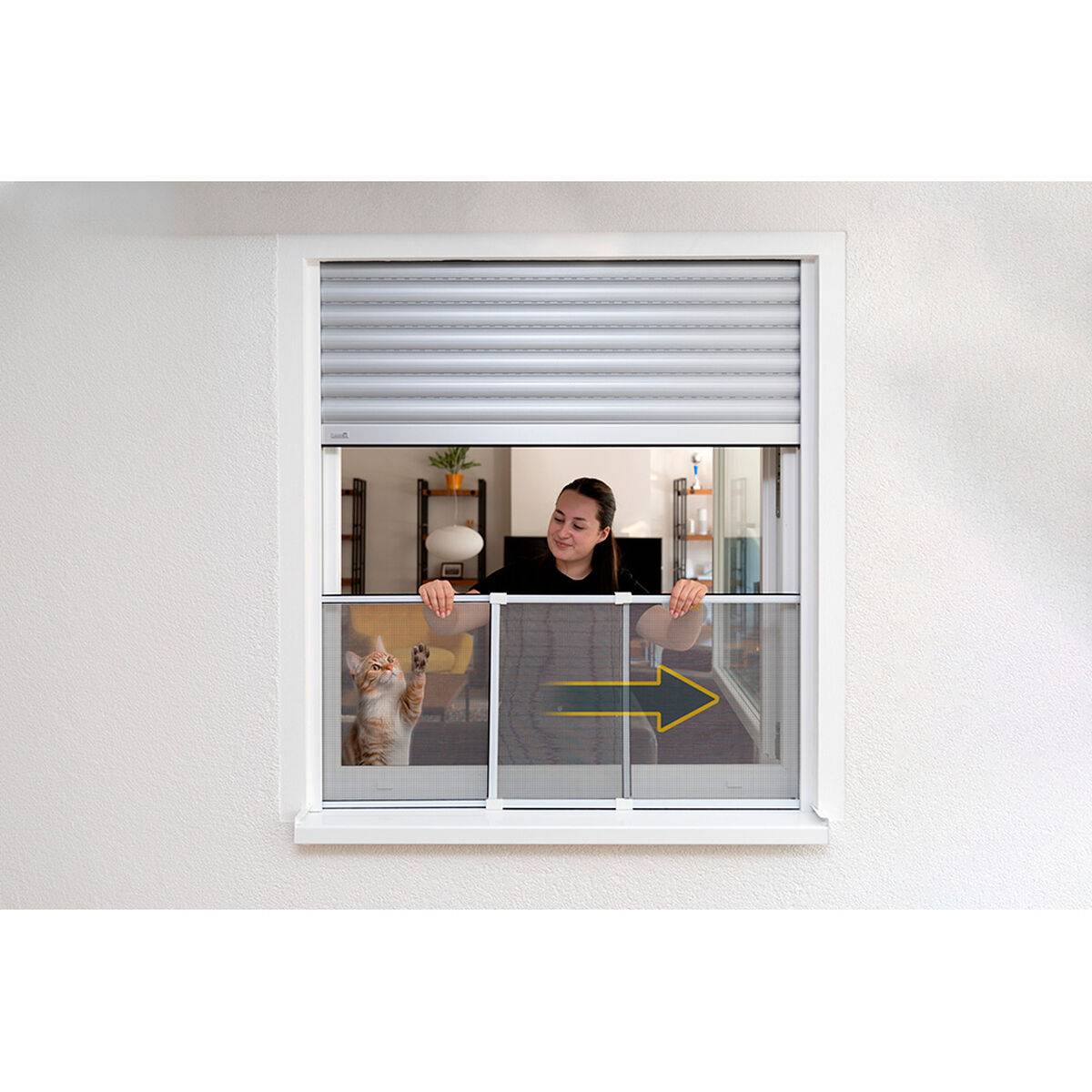Mosquitera Schellenberg 50 x 75-142 cm