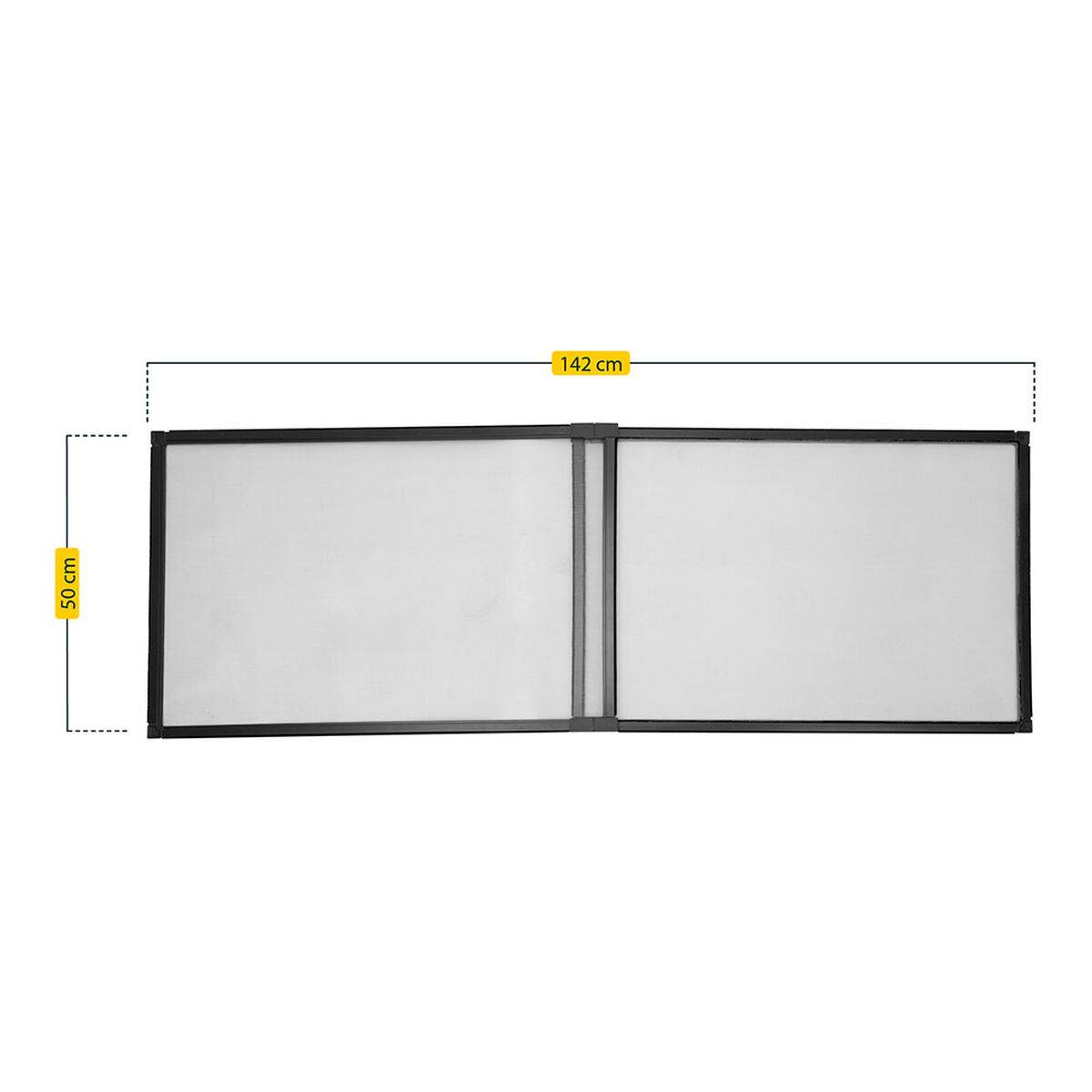 Mosquitera Schellenberg Antracita 50 x 75-142 cm