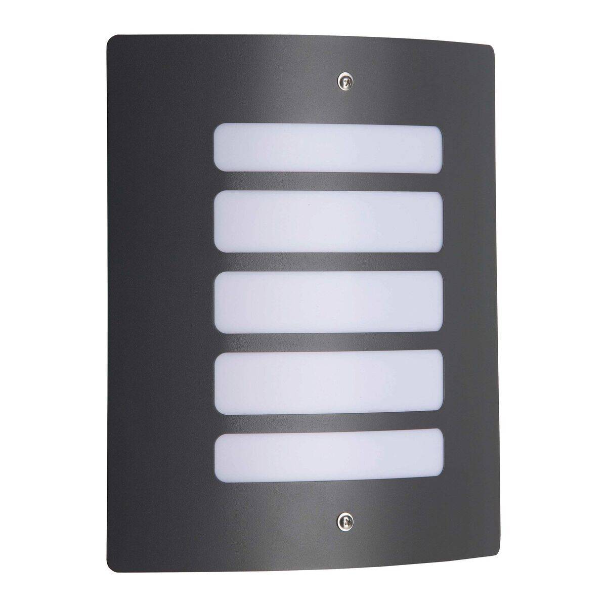 Aplique de Pared Brilliant Antracita Plástico 60 W E27