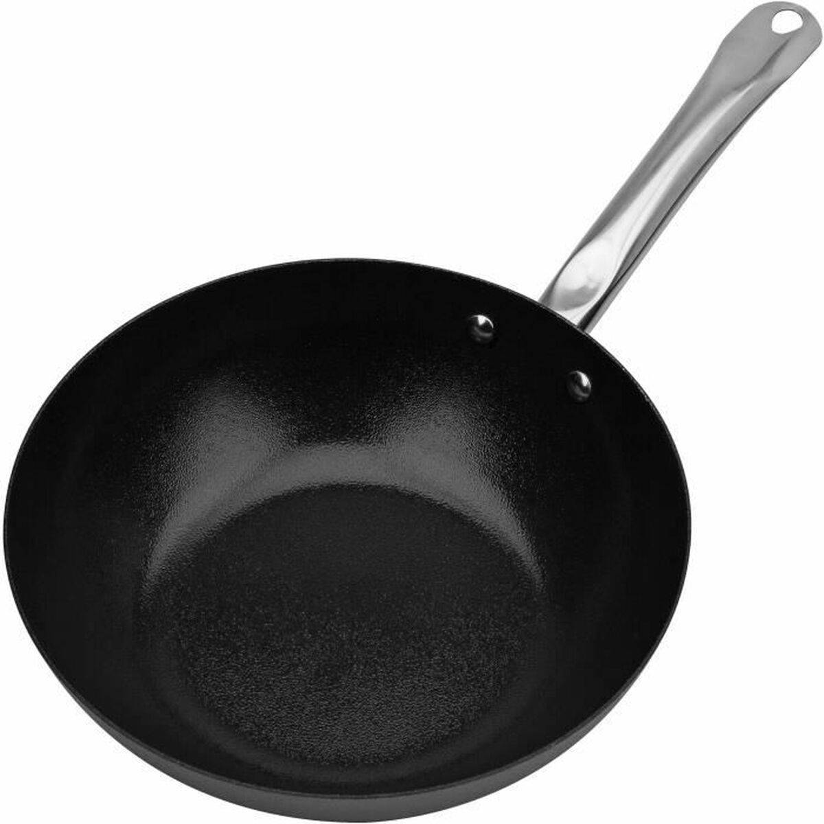 Sartén Wok GSW Acero Ø 28 cm 1 Pieza