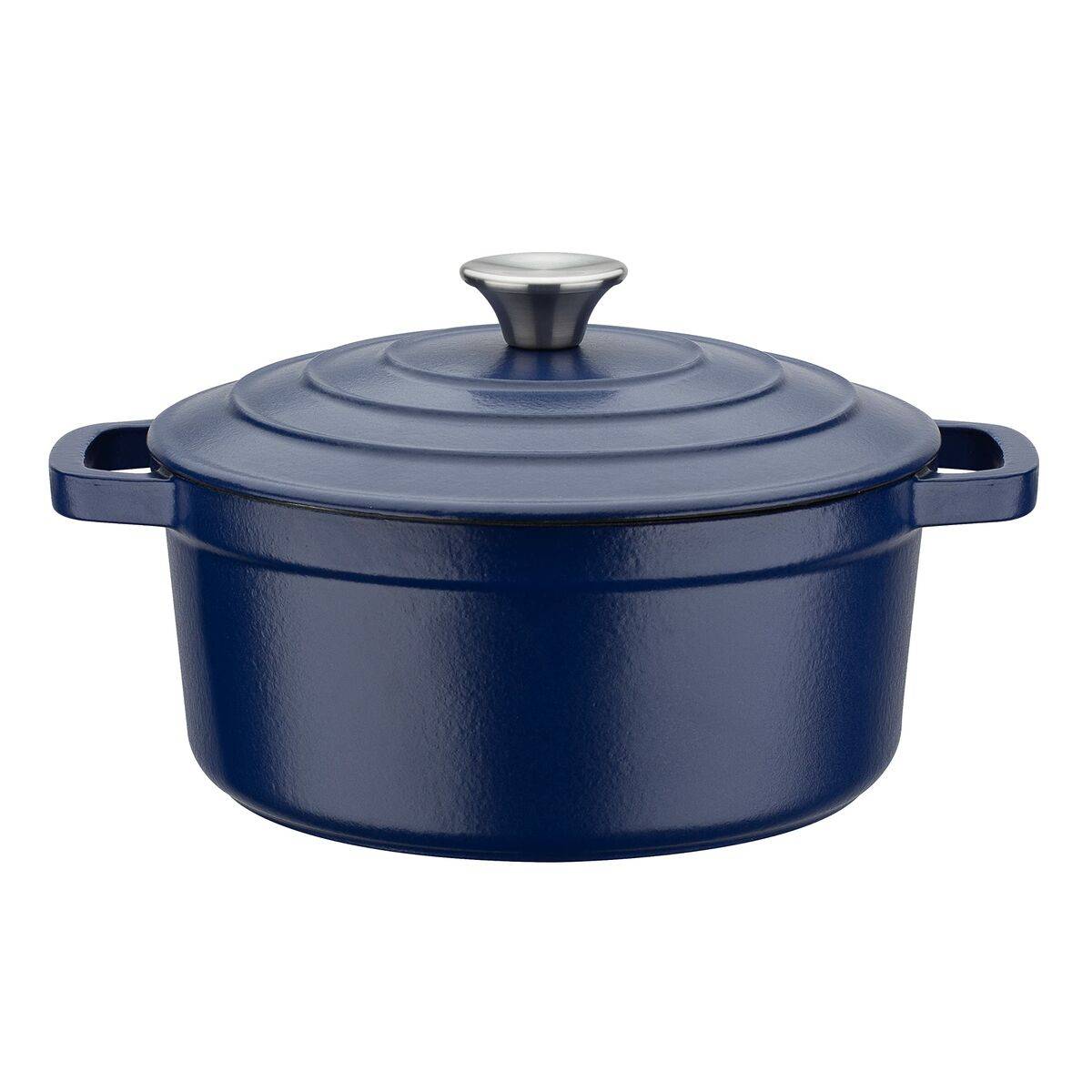 Olla GSW 717274 Azul Blanco Acero 2 Piezas