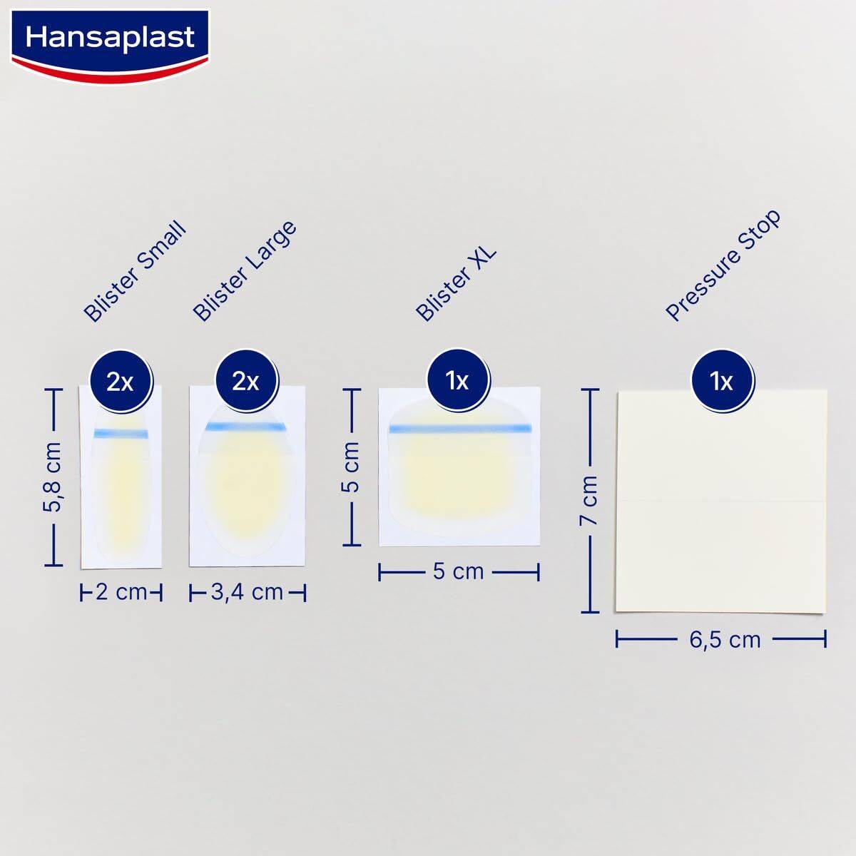 Tiritas Hansaplast HP FOOT EXPERT MIX 5 Unidades