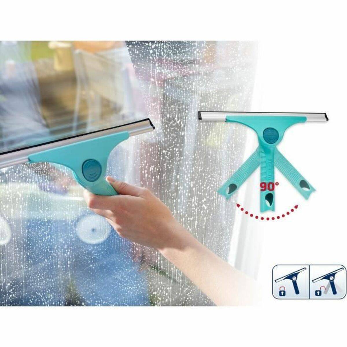 Limpiacristales Leifheit Pro Reach 51425 M 28 cm Plástico Turquesa