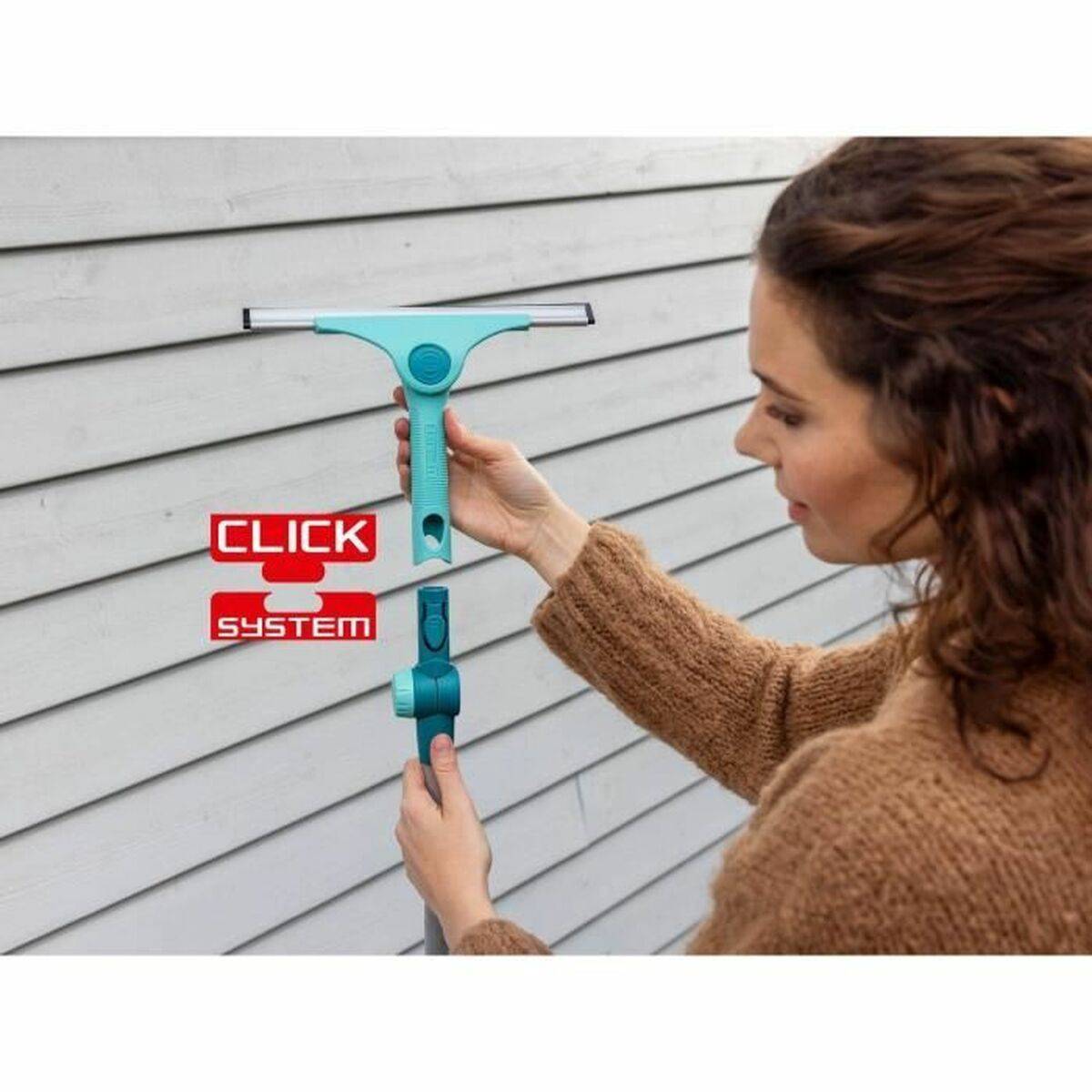 Limpiacristales Leifheit Pro Reach 51425 M 28 cm Plástico Turquesa