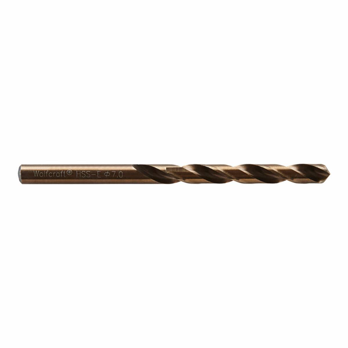 Broca para metal Wolfcraft Ø 7 x 109 mm