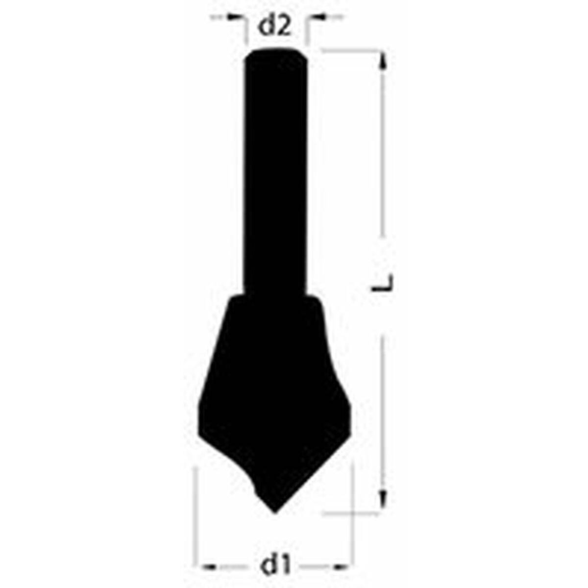 Avellanador-desbarbador RUKO 4 mm Acero de alta velocidad (HSS)