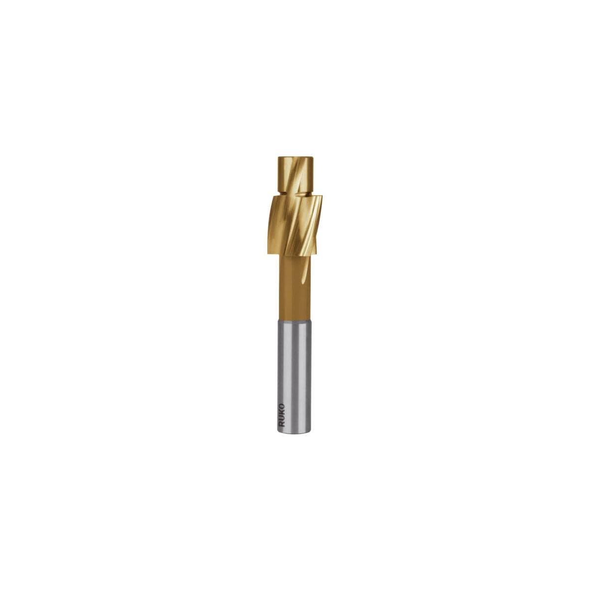 Avellanador plano RUKO 102418T M6 Acero de alta velocidad (HSS) DIN 373