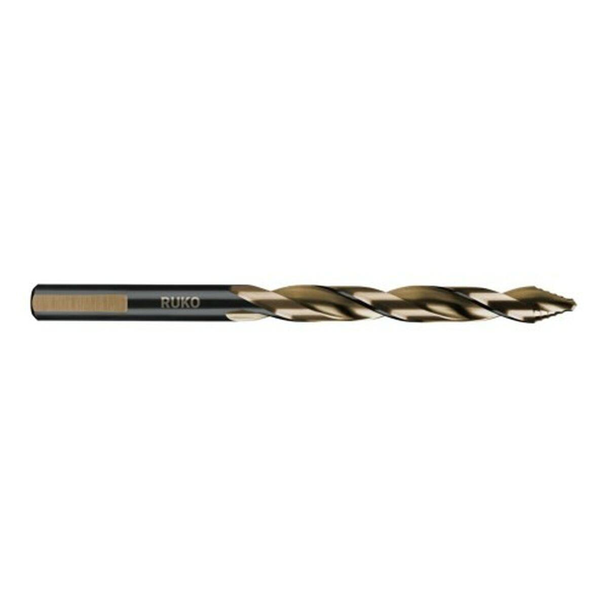 Broca para metal RUKO FLOWSTEP® Ø 10,5 mm 11,2 mm DIN 338 Helicoidal