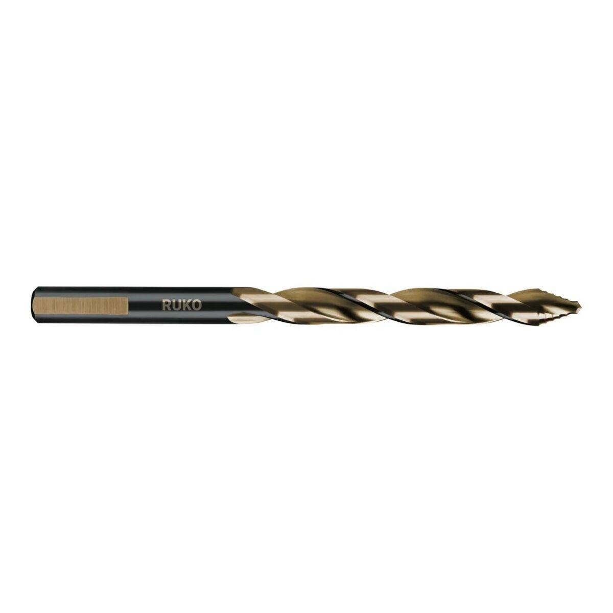 Broca para metal RUKO FLOWSTEP® Ø 10,5 mm 11,2 mm DIN 338 Helicoidal
