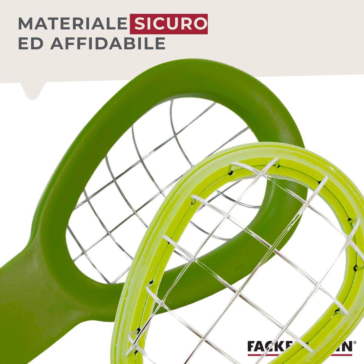 Cortador de Aguacate Fackelmann 16 cm Verde Acero Inoxidable