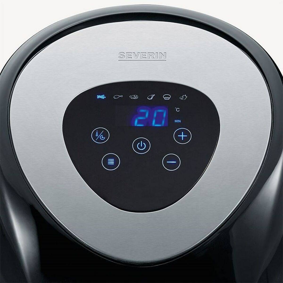 Freidora de Aire Severin FR 2430 Negro Plateado 1500 W 3,2 L