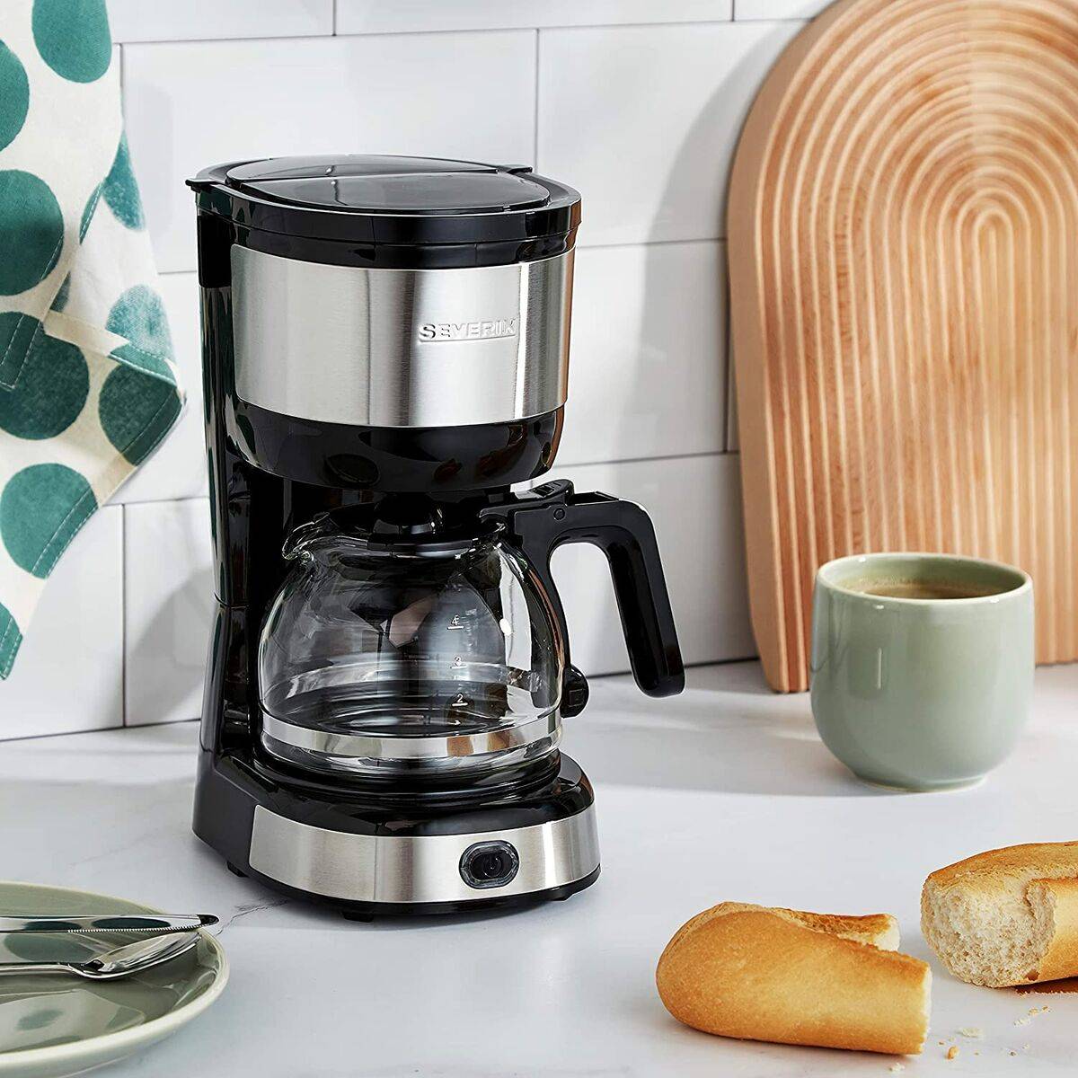 Cafetera de Goteo Severin KA 4808 Negro 750 W