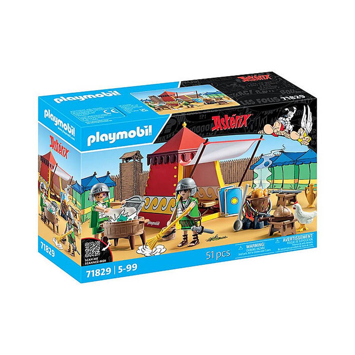 Playset Playmobil 71829 Astérix 5 Piezas