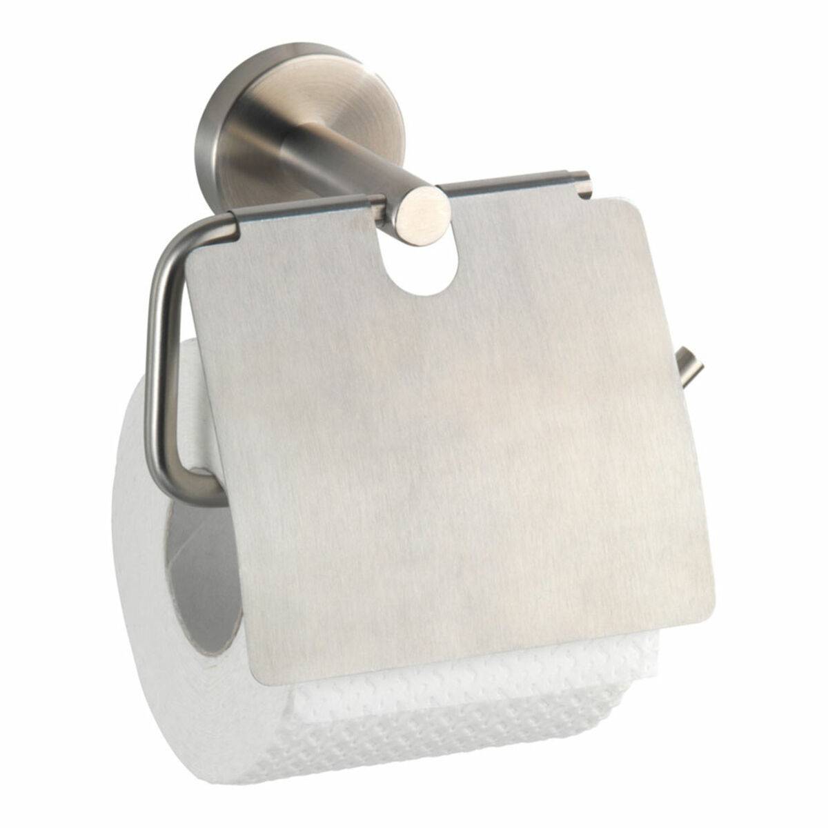 Portarrollos de Papel Higiénico Wenko bosio Acero Inoxidable 15 x 13,5 x 7 cm