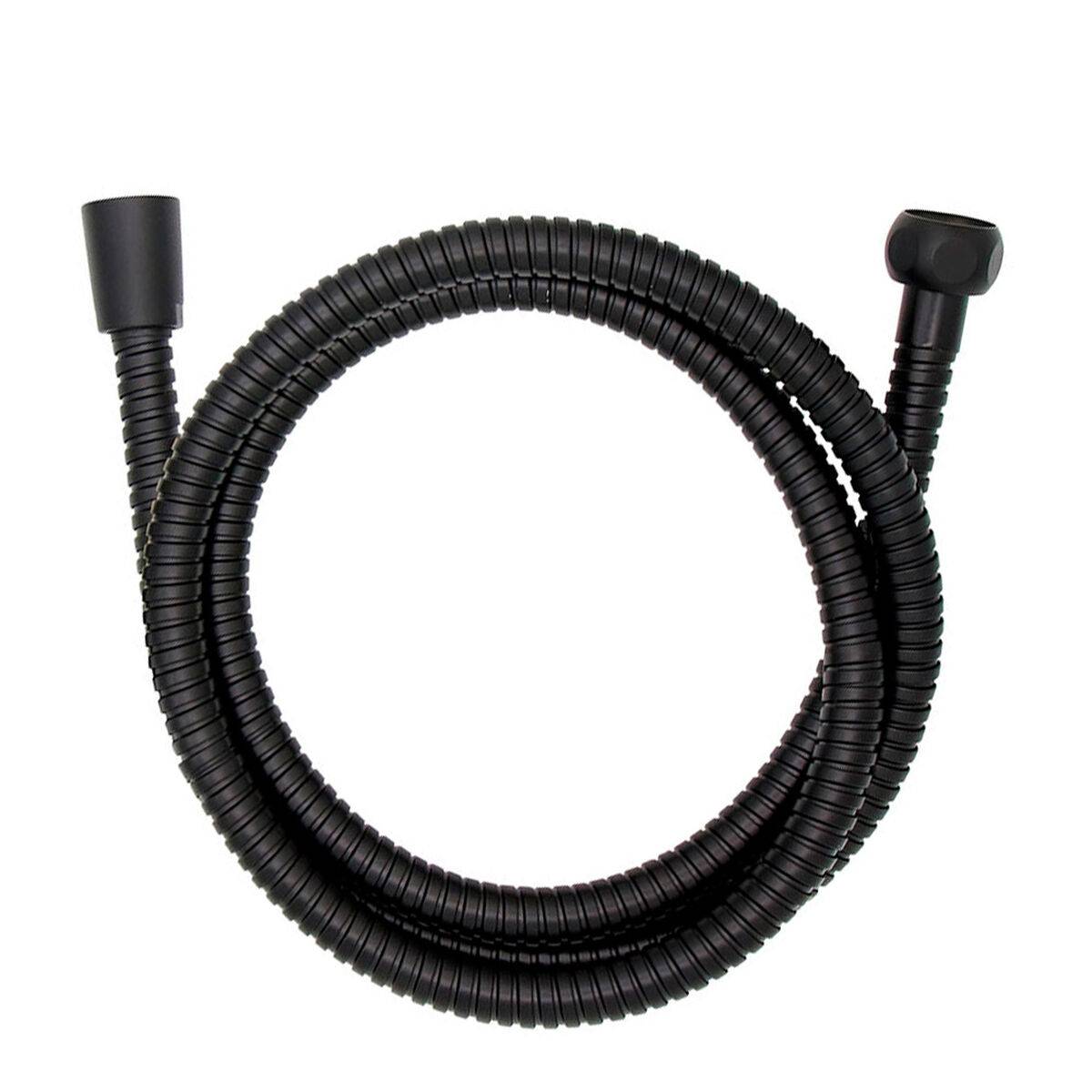 Manguera de Ducha Wenko Negro Acero Inoxidable 1/2" 150 cm
