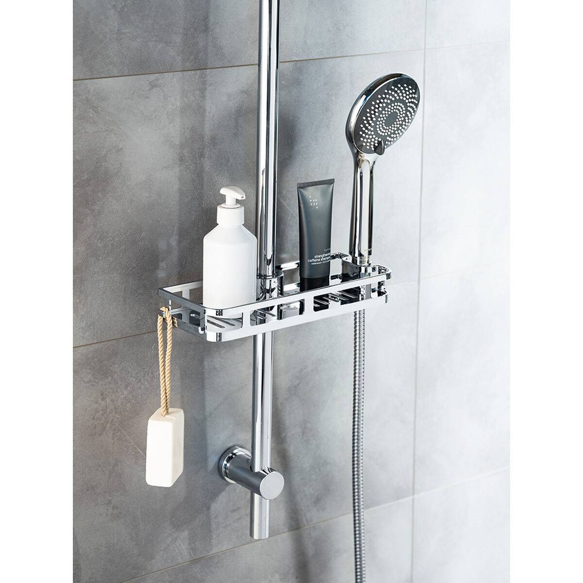 Estantería de Baño Wenko libertà Cromo ABS 28,5 X 4 X 11,5 CM