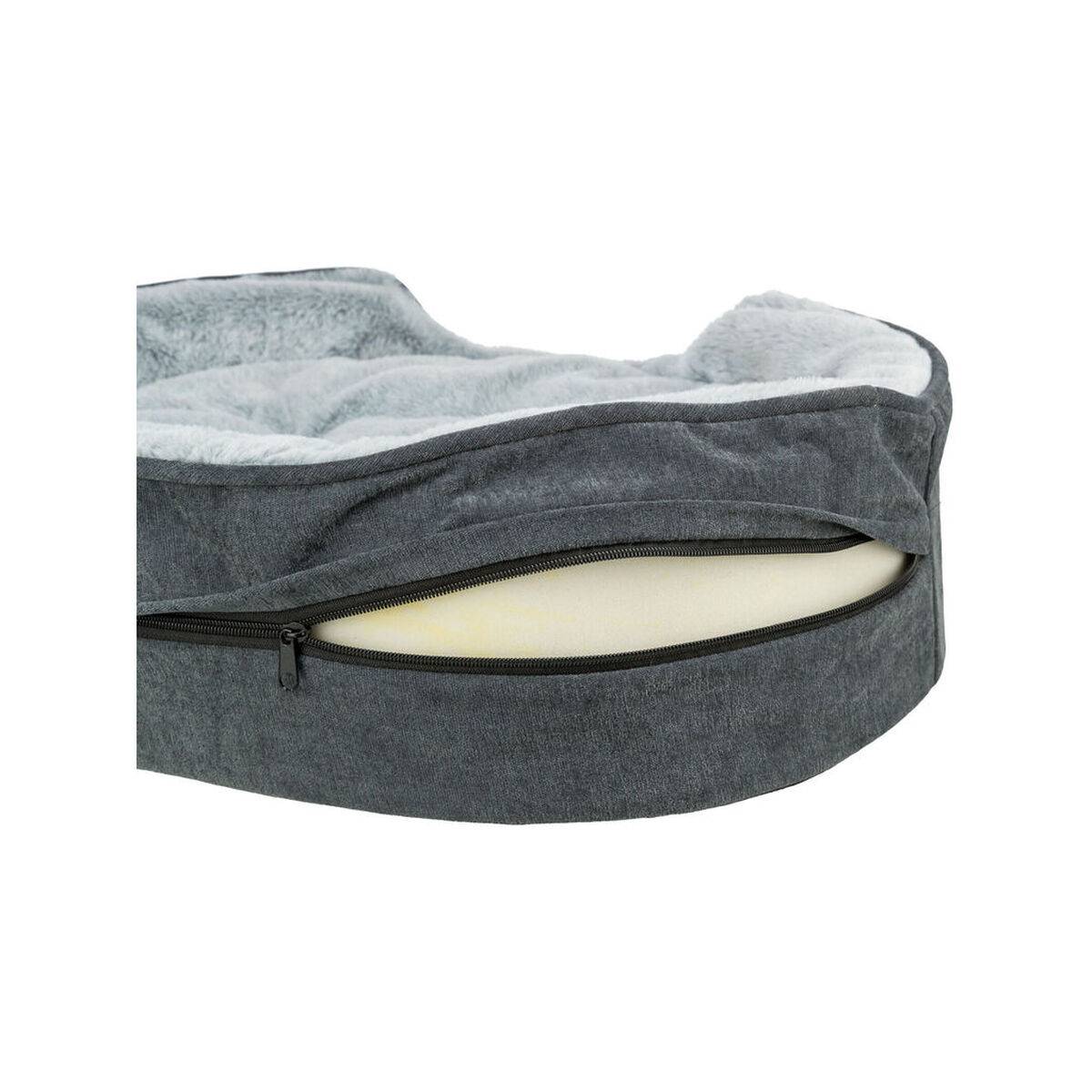 Cama para Perro Trixie Vital Lino Soft Gris Gris claro 110 X 92 CM