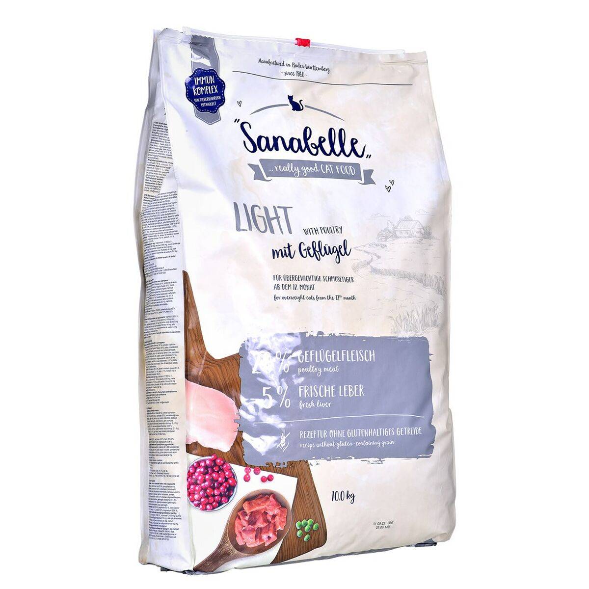 Pienso BOSCH Sanabelle Light Poultry Aves 10 kg