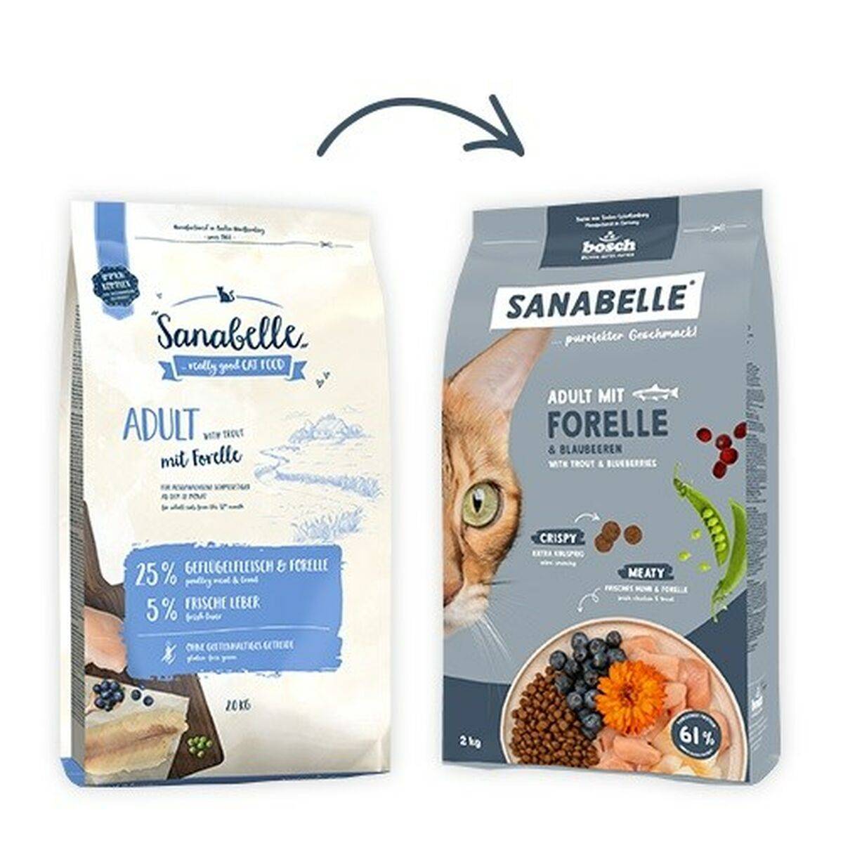 Comida para gato BOSCH Pescado 8 kg Adulto