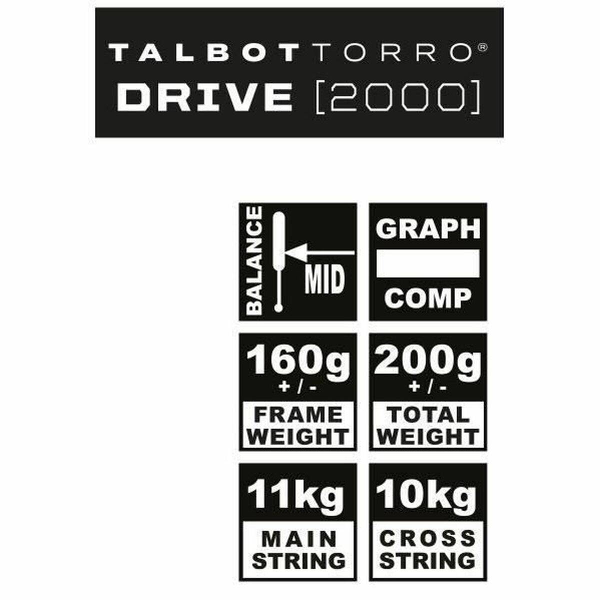 Raqueta de Bádminton Talbot-Torro