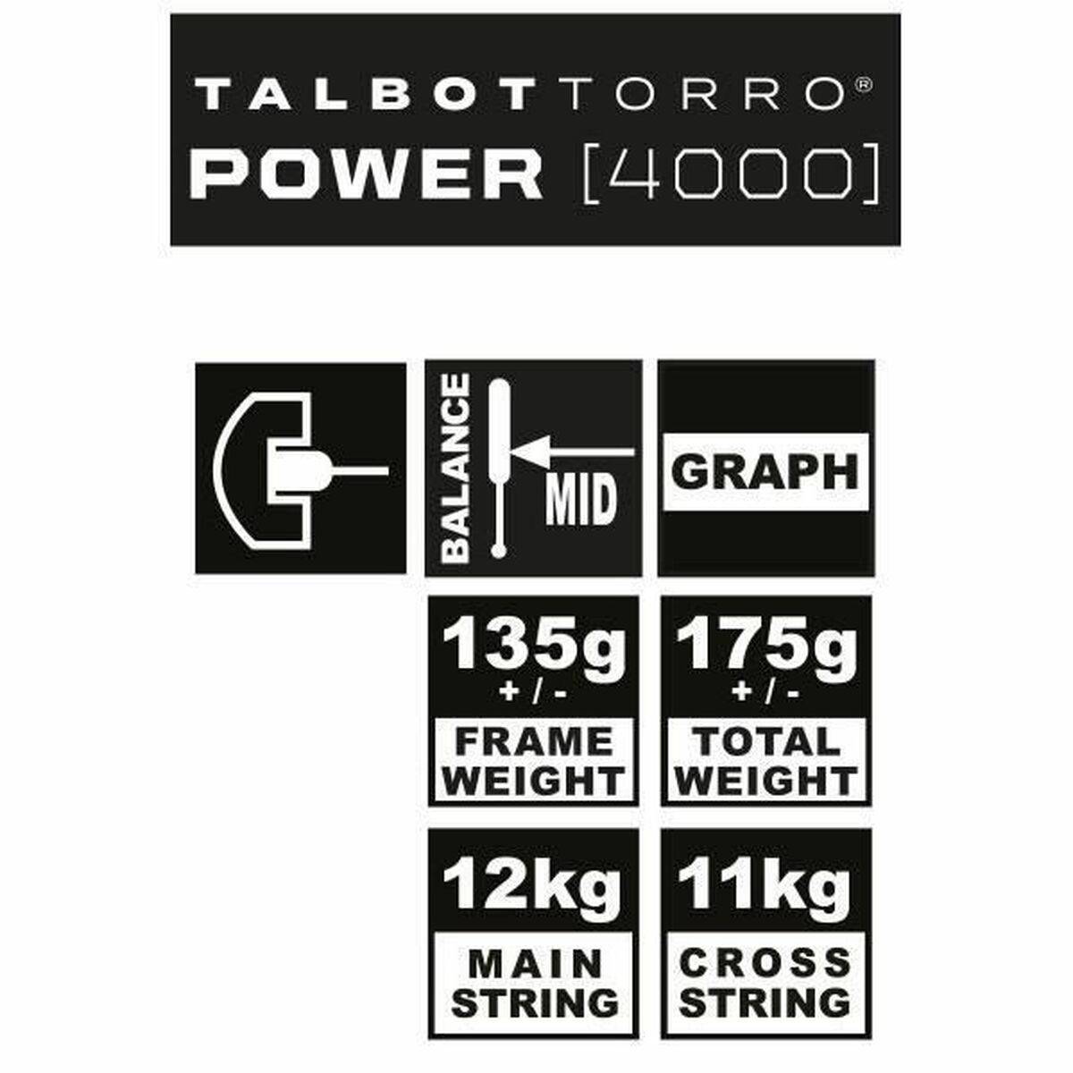 Raqueta de Bádminton Talbot-Torro