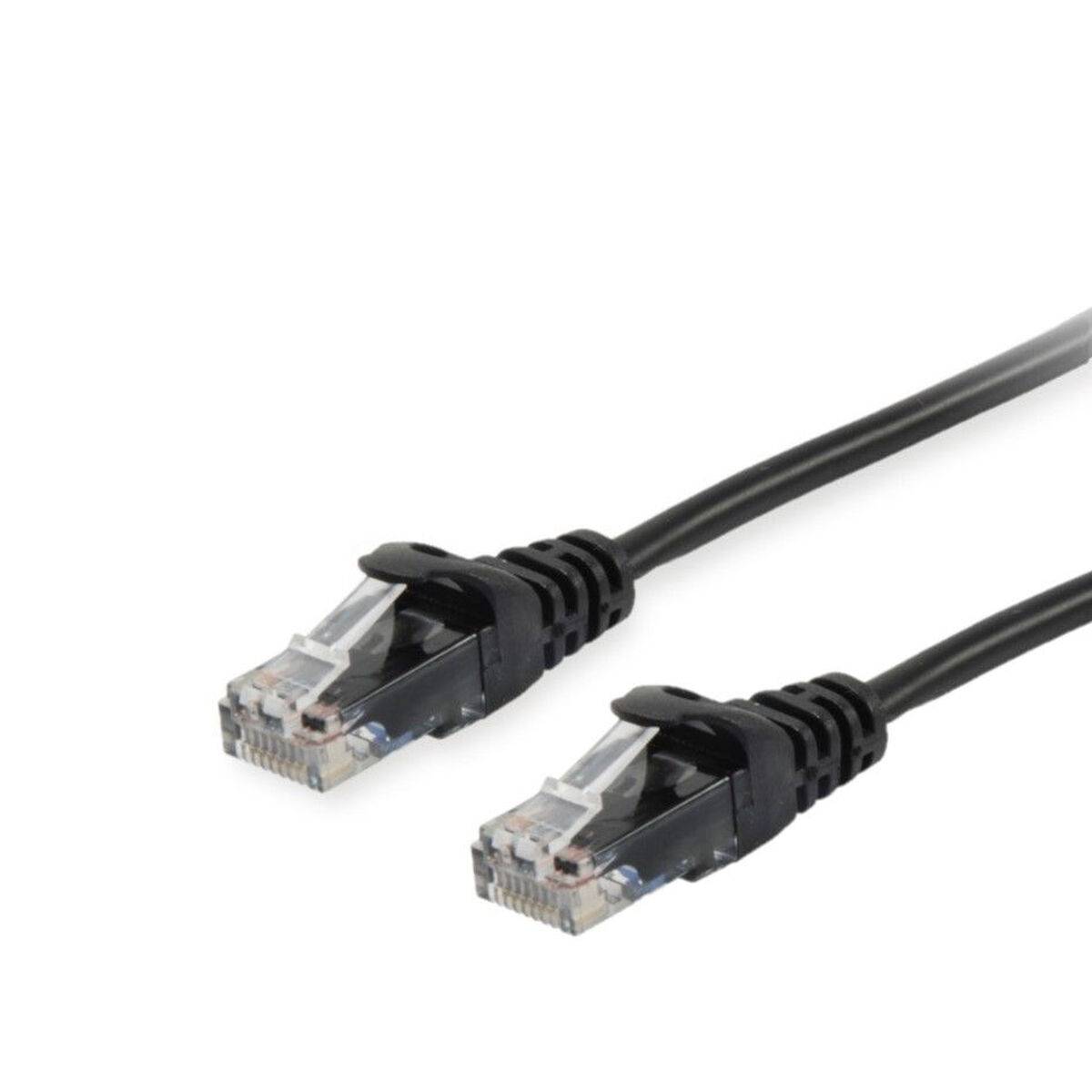 Cable RJ45 Categoría 6 UTP Rígido Equip 625458 Negro 15 m