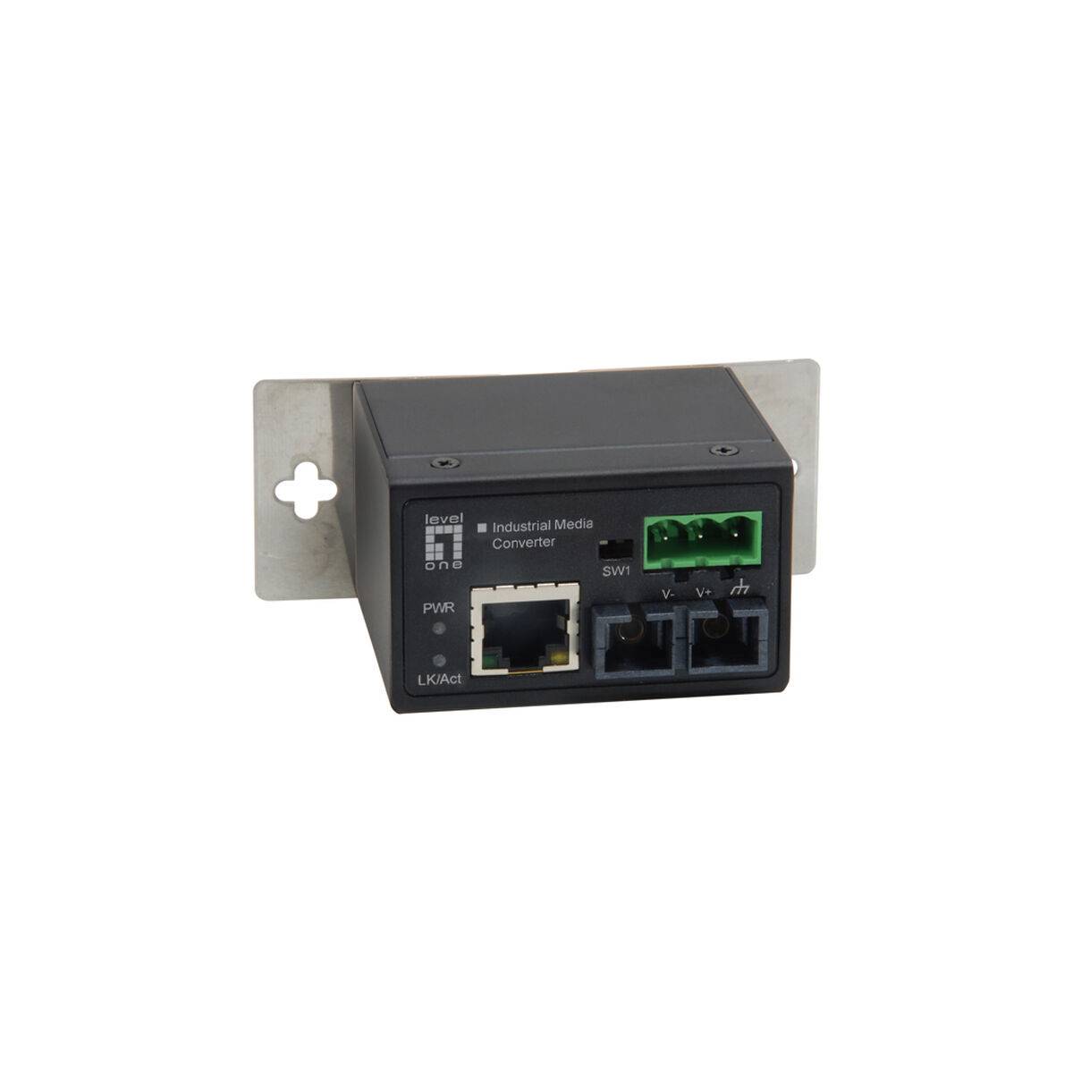Lector de Tarjetas Level One IEC-4301 Negro