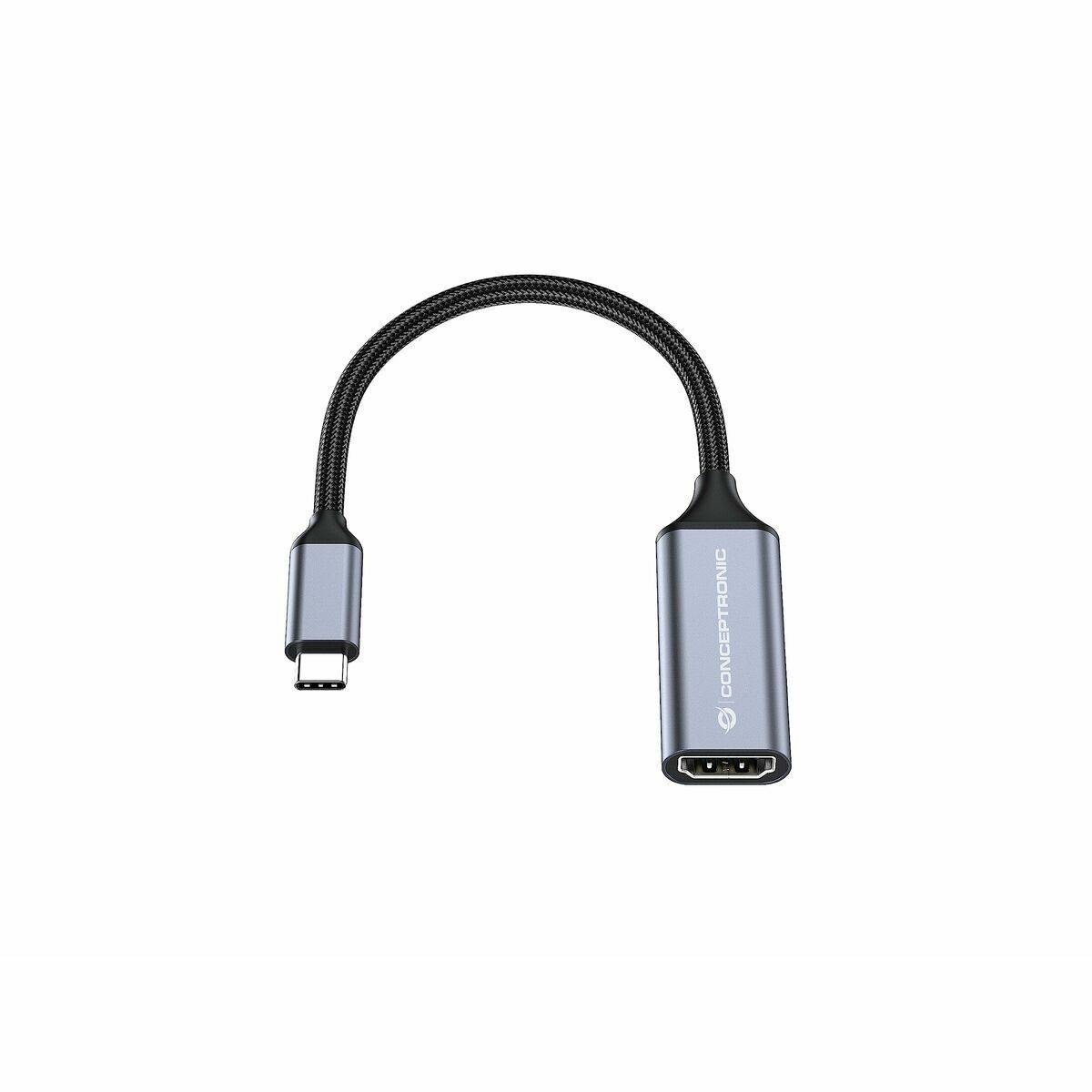 Adaptador USB 3.0 a HDMI Conceptronic 110518907101 Gris