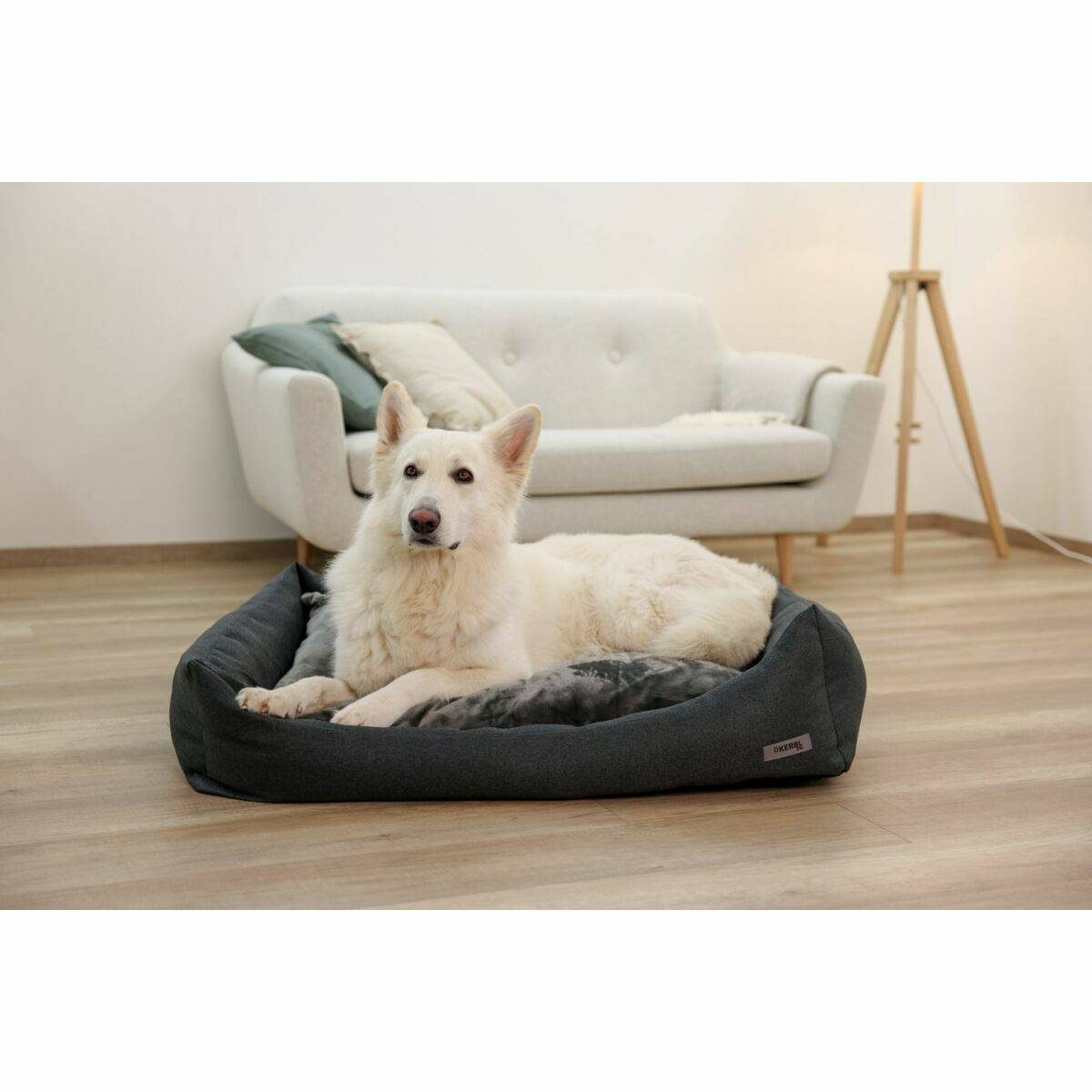 Cama para Perro Kerbl Gris 80 x 60 x 25 cm