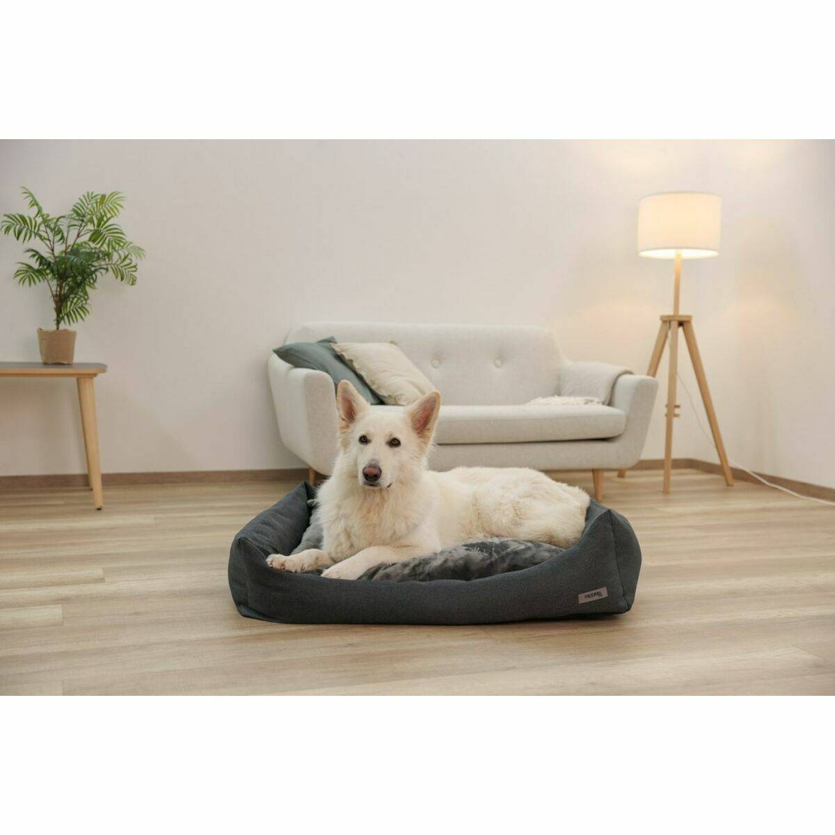 Cama para Perro Kerbl Gris 80 x 60 x 25 cm