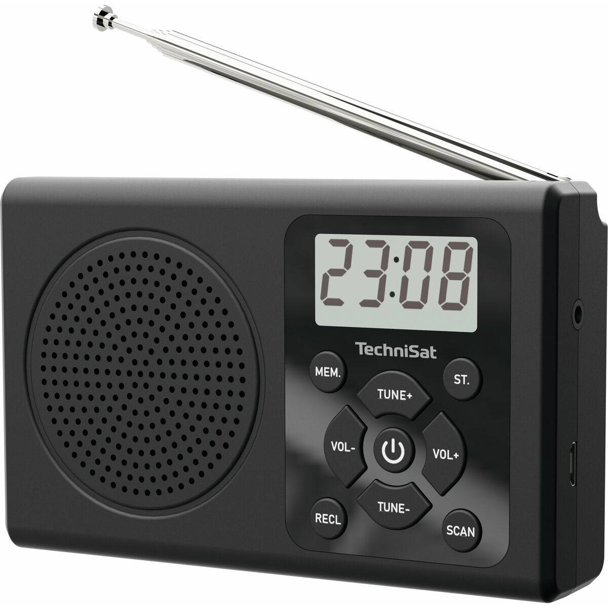 Radio Portátil ELBE 76-5018-00 Negro