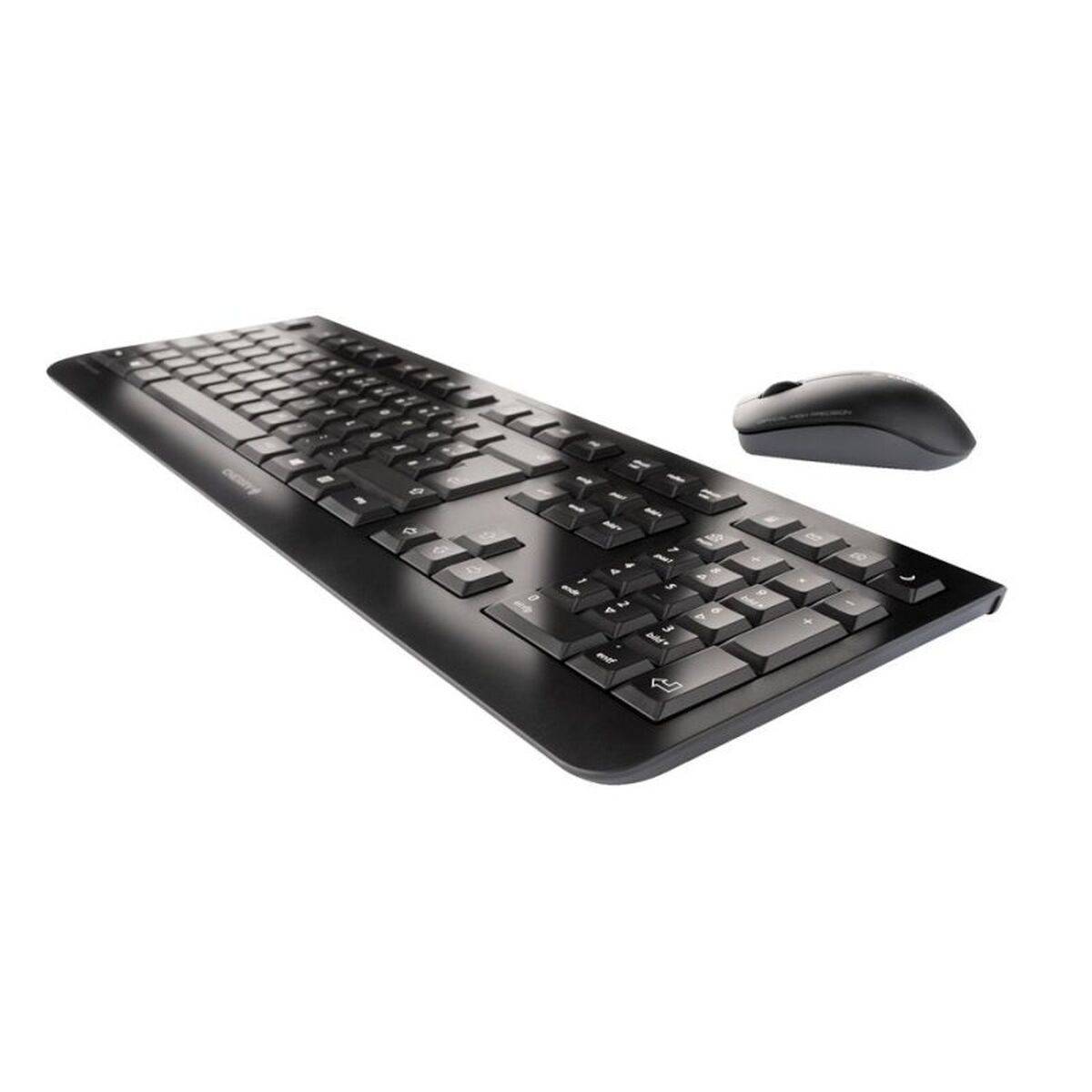 Teclado Cherry JD-0710GB-2 Negro Qwerty Español QWERTY Qwertz Alemán Qwerty UK