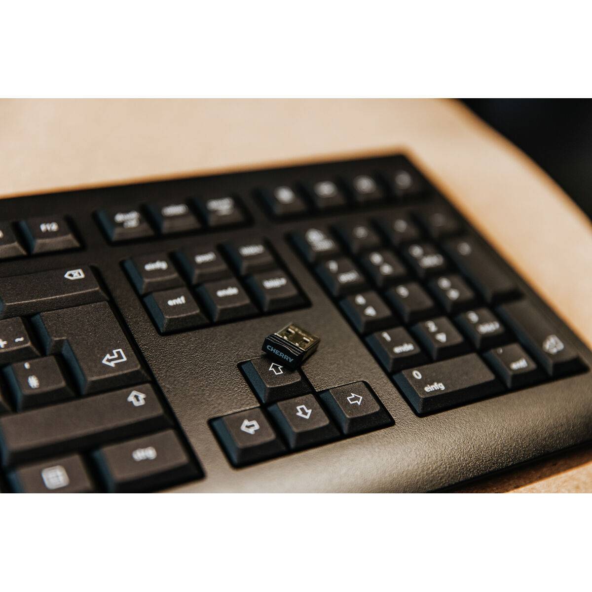 Teclado Inalámbrico Cherry JK-3000ES-2 Negro Qwerty Español