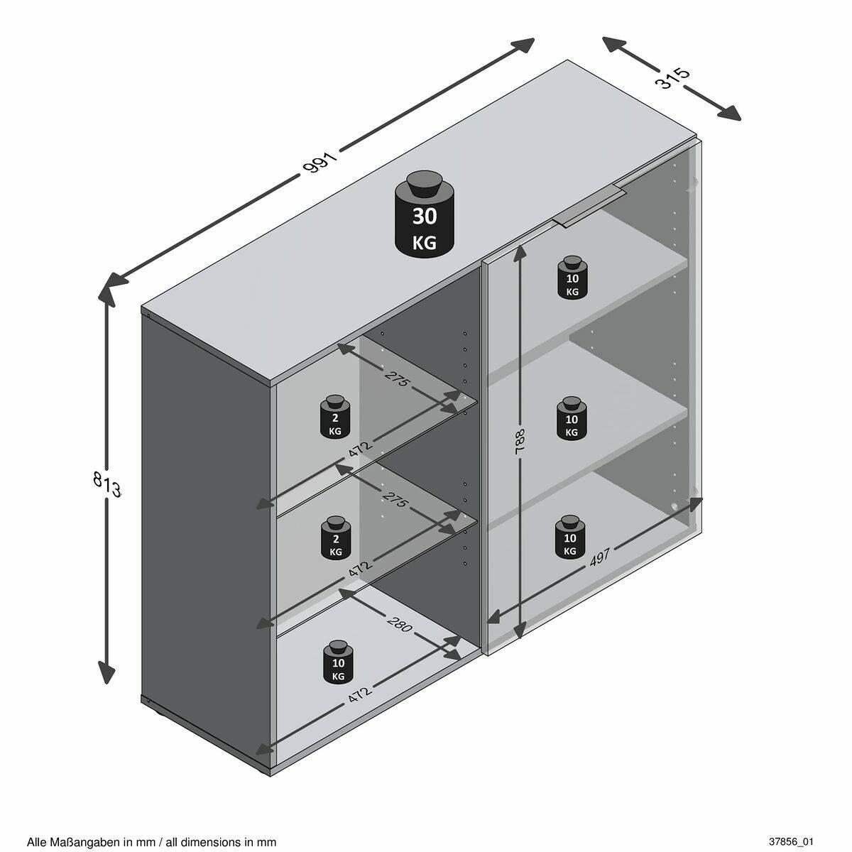 Mueble Negro