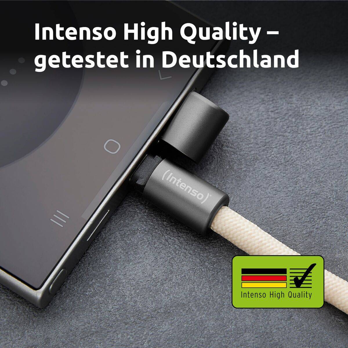 Cable USB-C a USB-C INTENSO 7991001 Beige