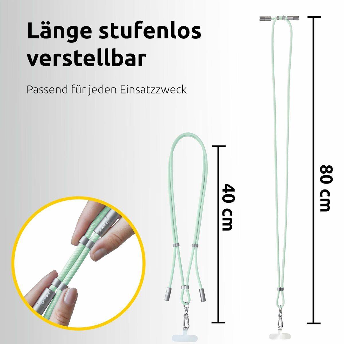 Cable USB-C INTENSO 7991007 Verde