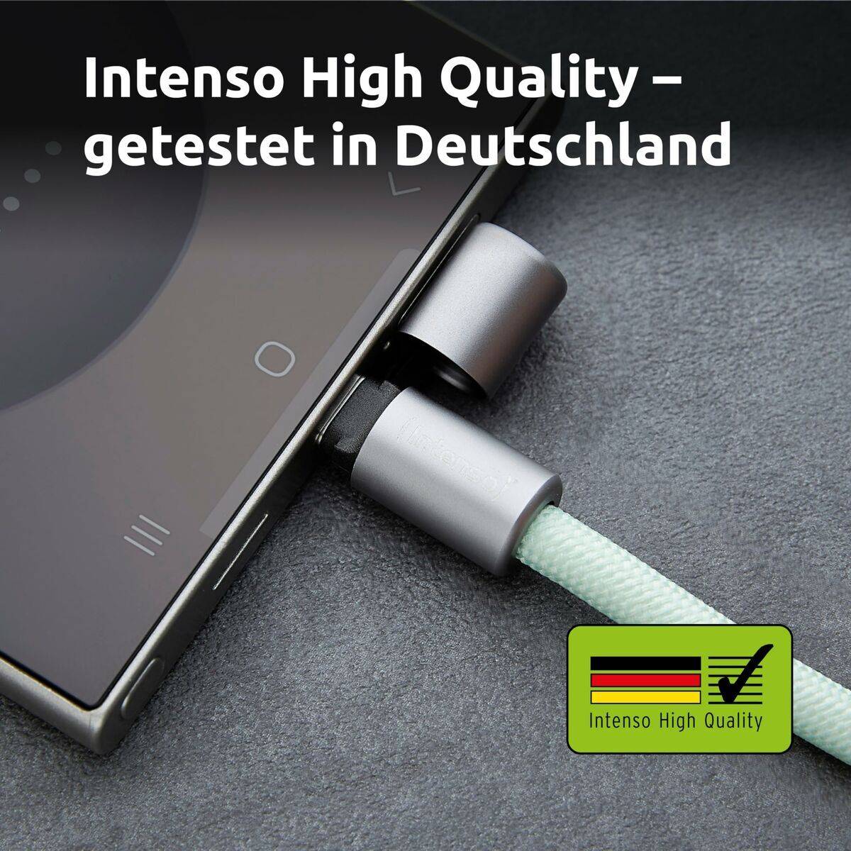 Cable USB-C INTENSO 7991007 Verde