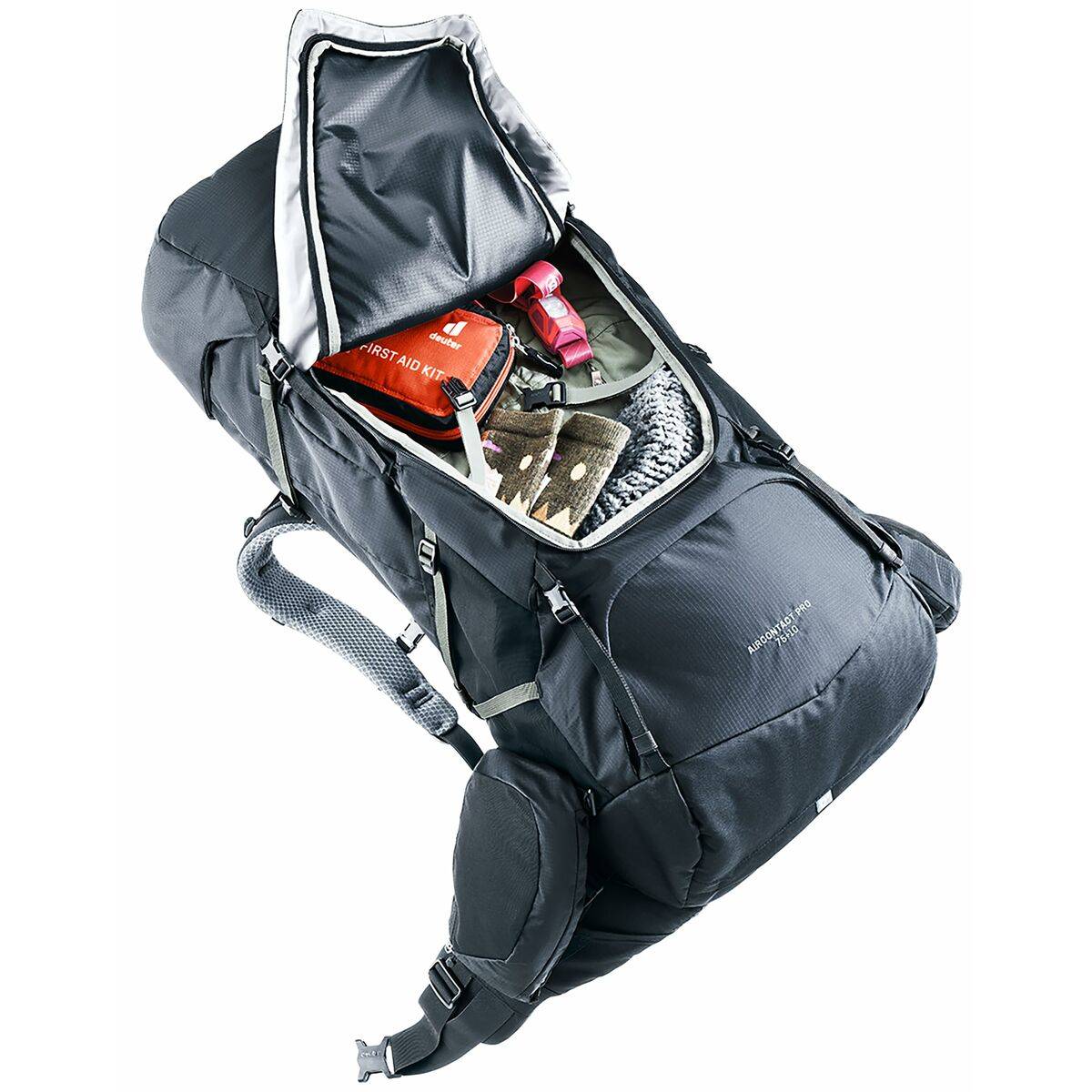 Mochila de Montaña Deuter Aircontact Pro 75+10 Negro 85 L