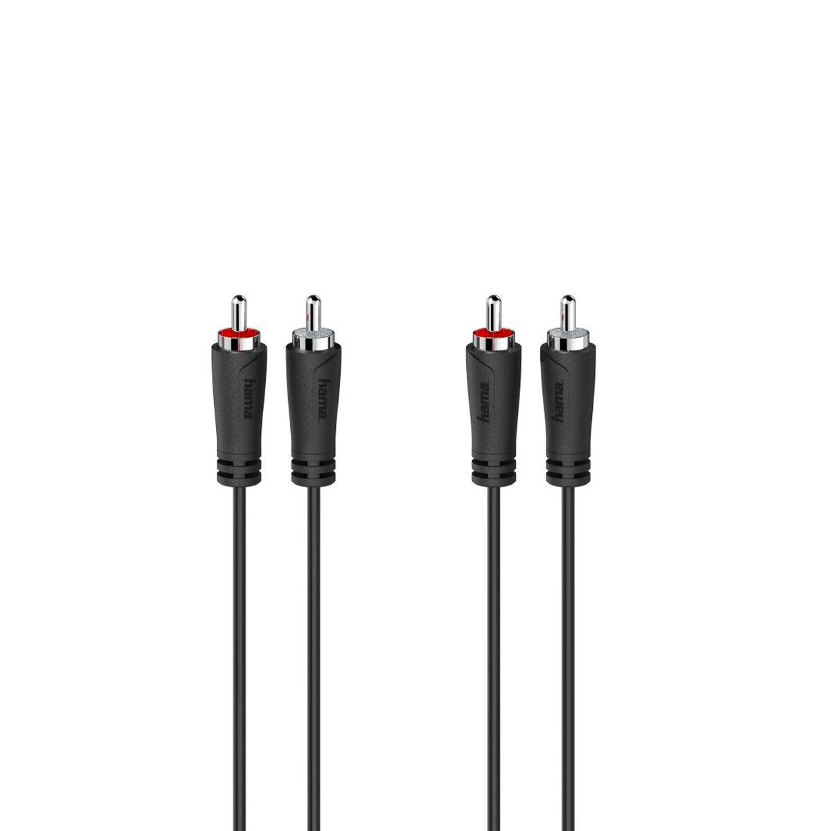 Cable 2 x RCA Hama 00205257 1,5 m