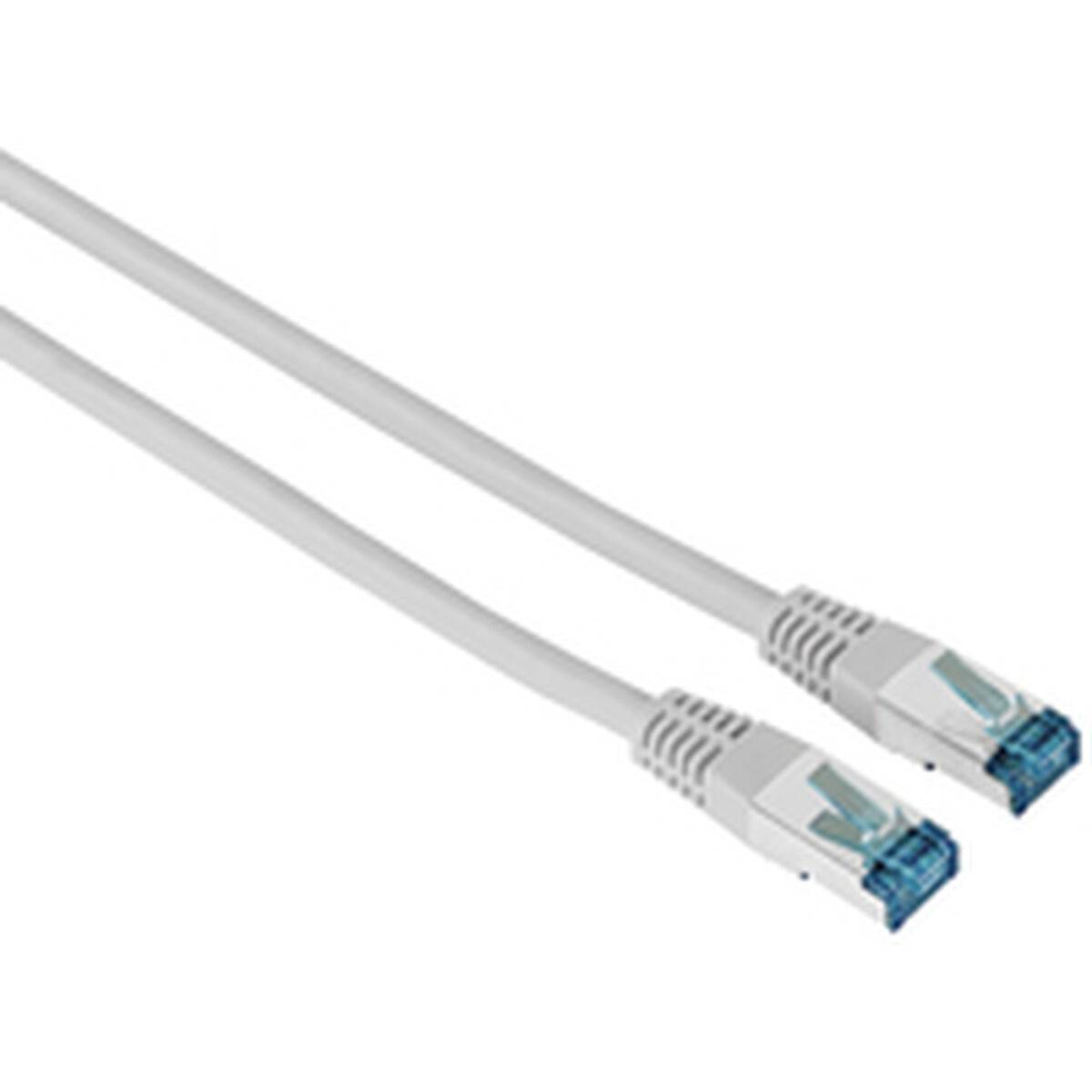 Cable de Red Rígido FTP Categoría 6 Hama 00200925 Gris (10 Unidades)