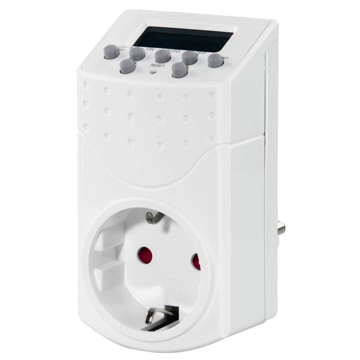 Enchufe con programador digital Hama Mini 230 V 16 A