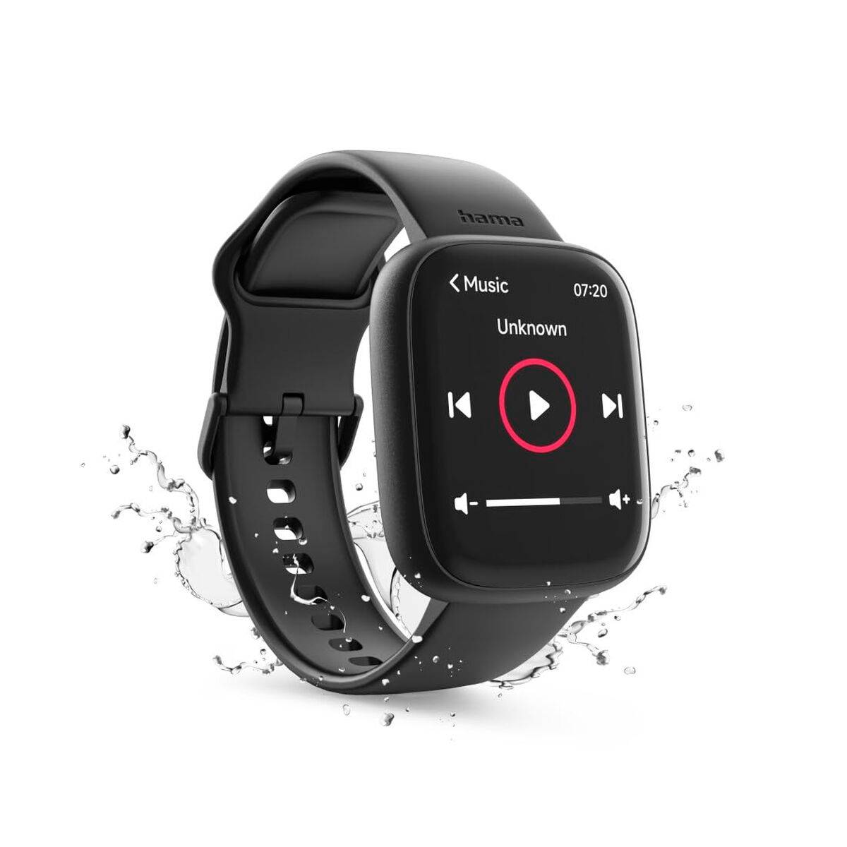 Smartwatch Hama 00178640 Negro 1,65" 46 mm