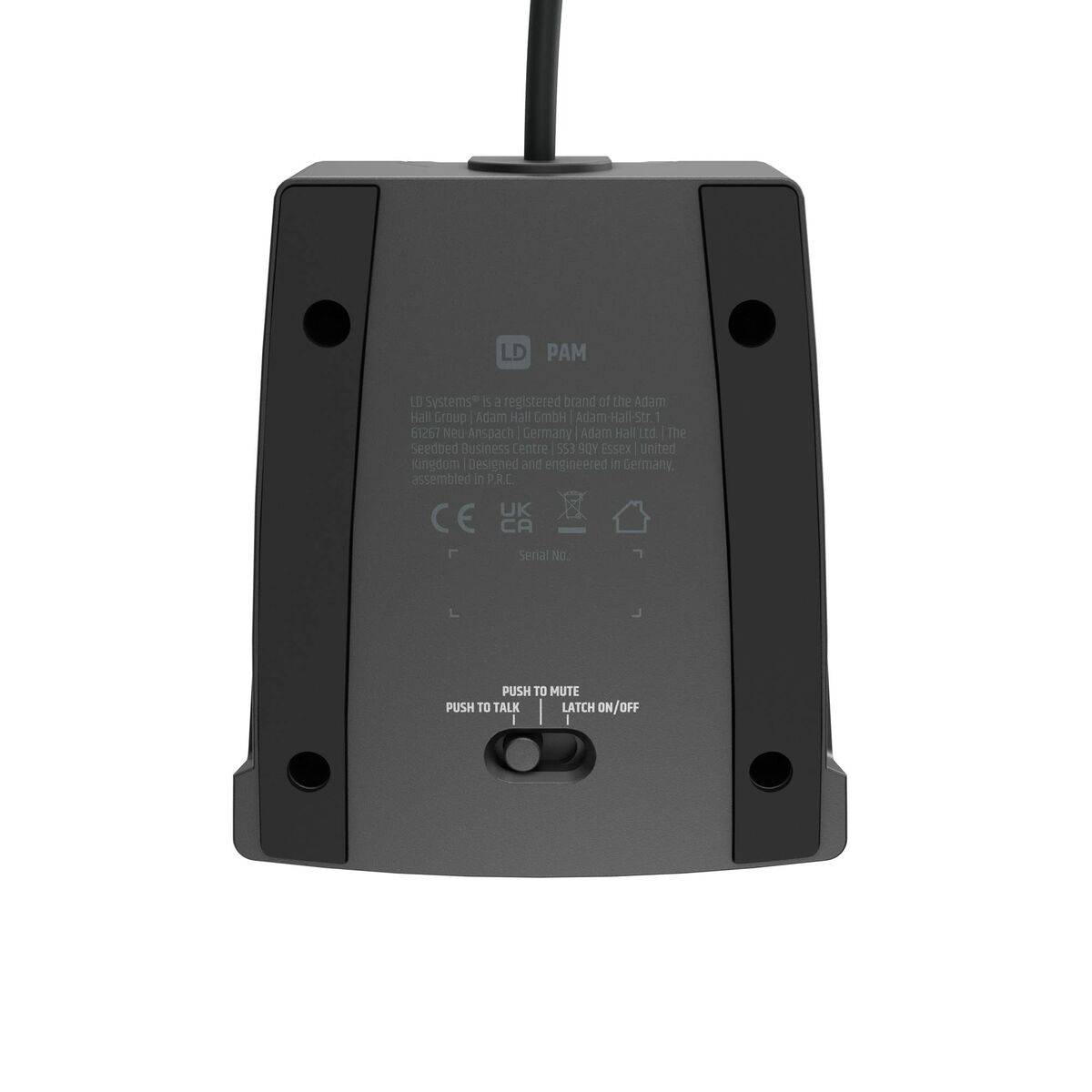Micrófono Sobremesa LD System LDPAM Negro