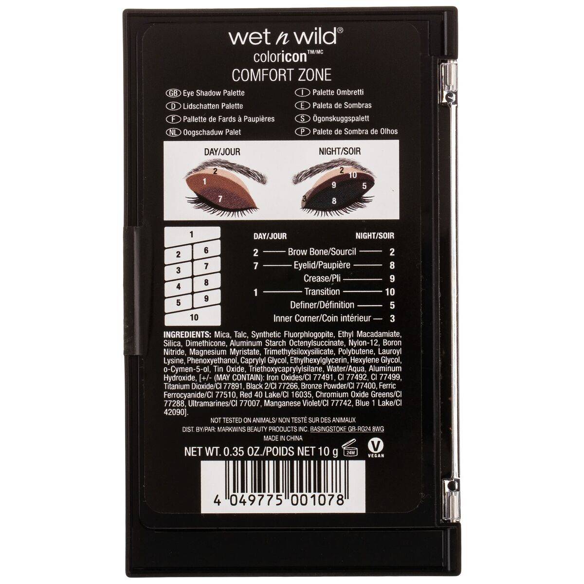 Paleta de Sombras de Ojos Wet n Wild Color Icon Multicolor